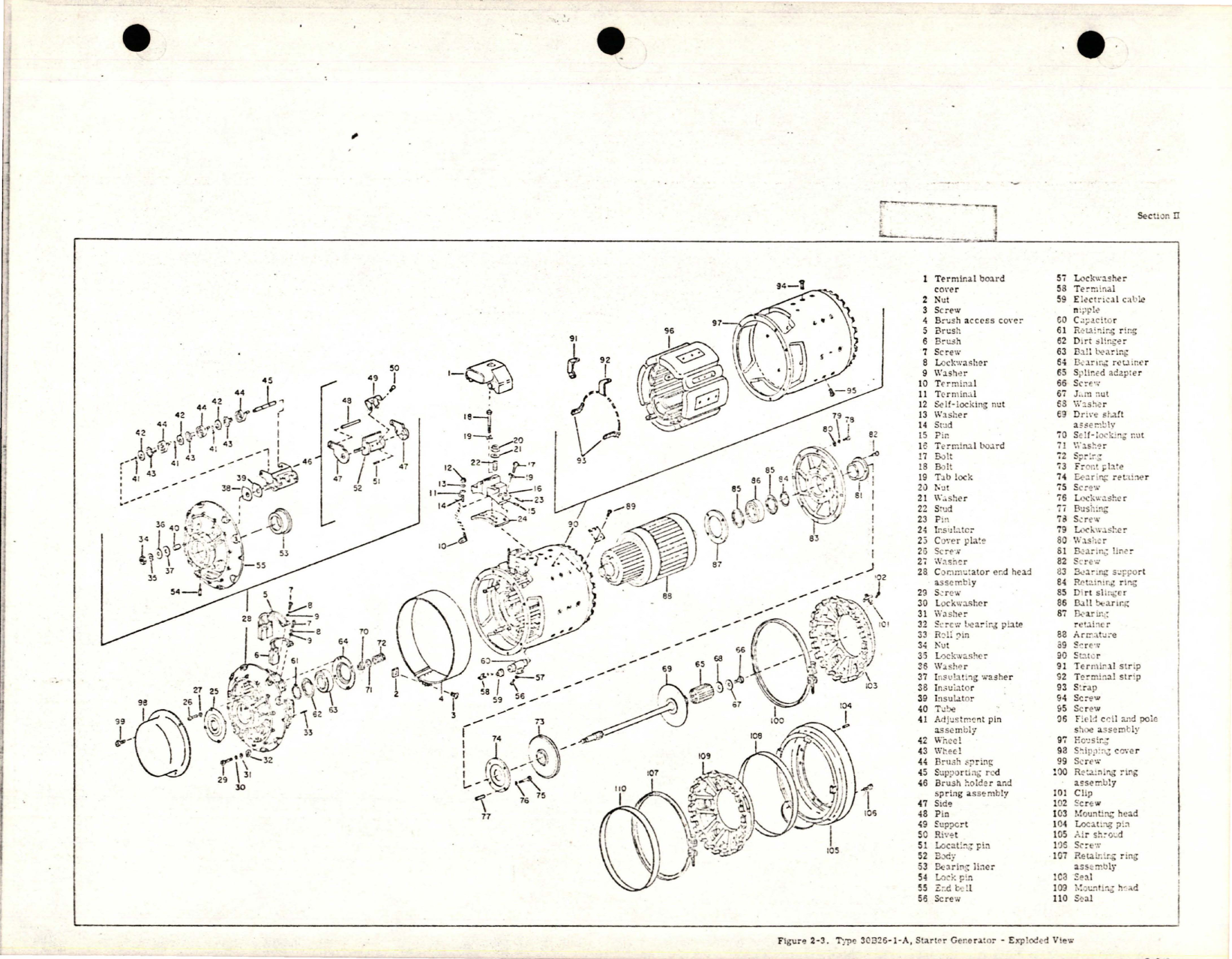 Sample page 7 from AirCorps Library document: Overhaul for Starter Generator - Type 30B26-1-A