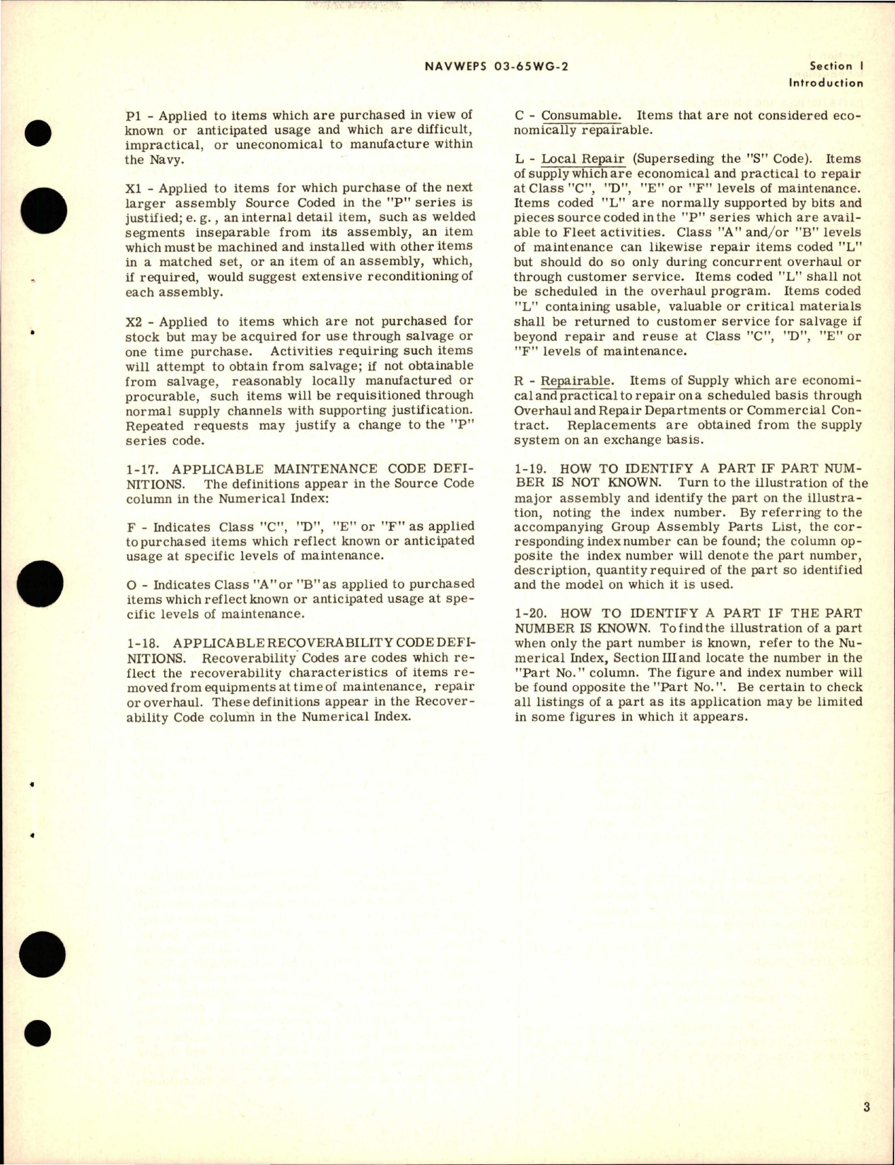 Sample page 5 from AirCorps Library document: Illustrated Parts Breakdown for Retrieving Winch - Part 1184R100 and 1184R125 