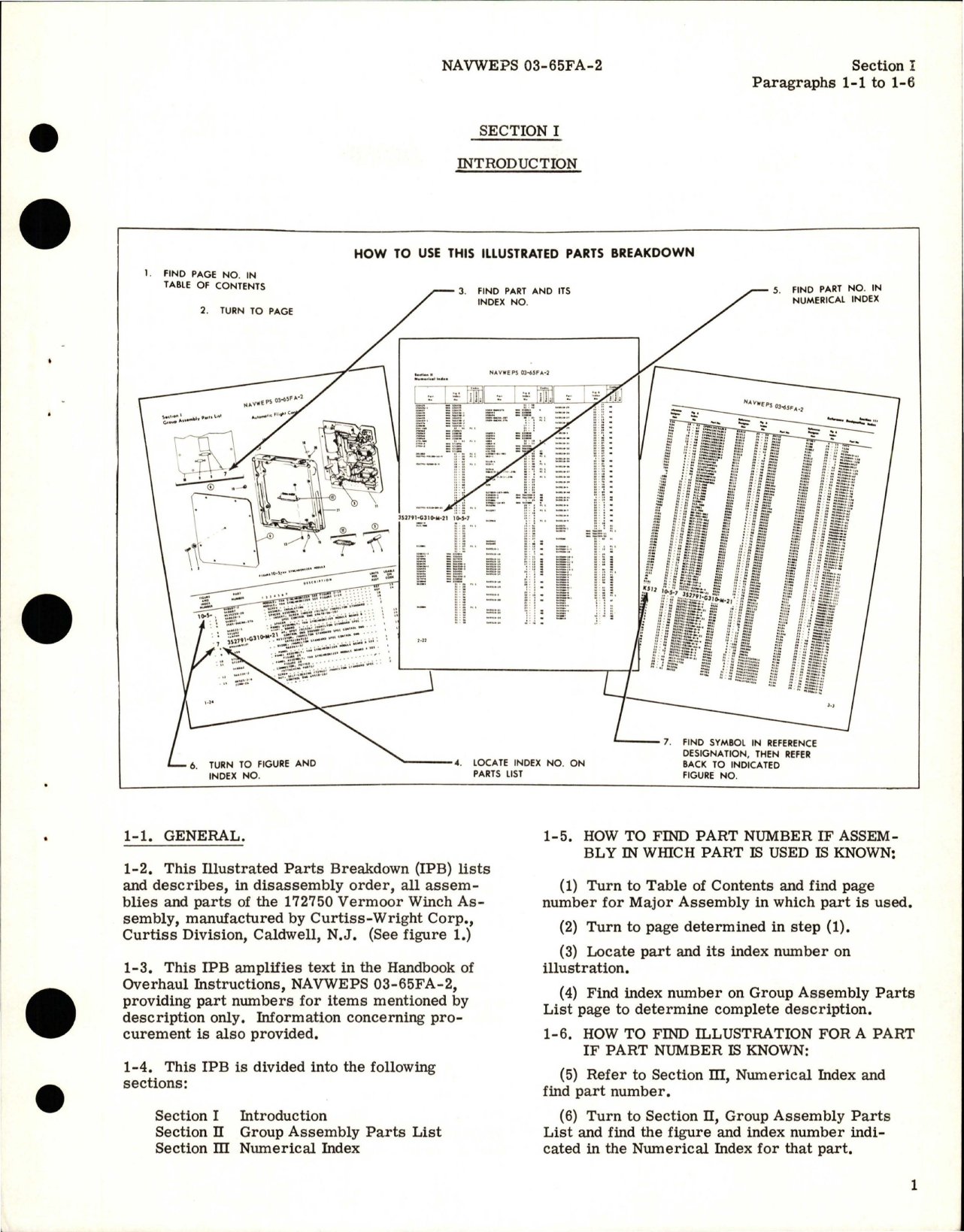 Sample page 5 from AirCorps Library document: Illustrated Parts Breakdown for Vermoor Winch Assembly - Part 172750