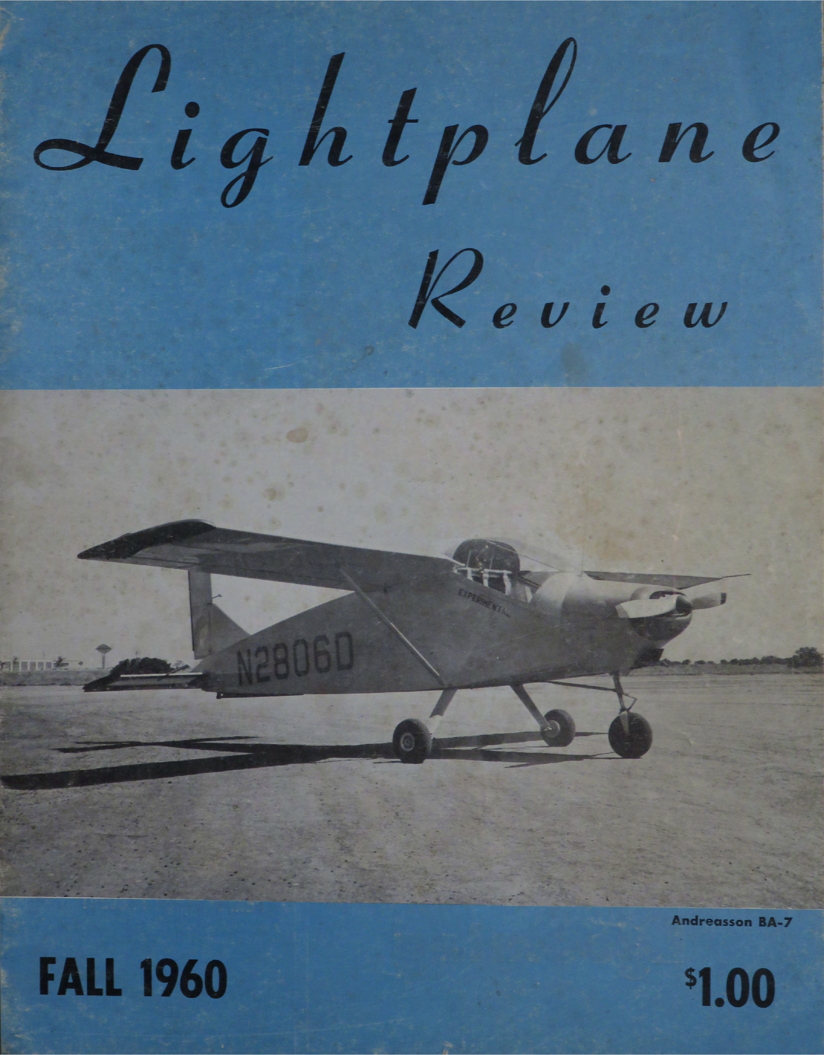 Sample page 1 from AirCorps Library document: Lightplane Review