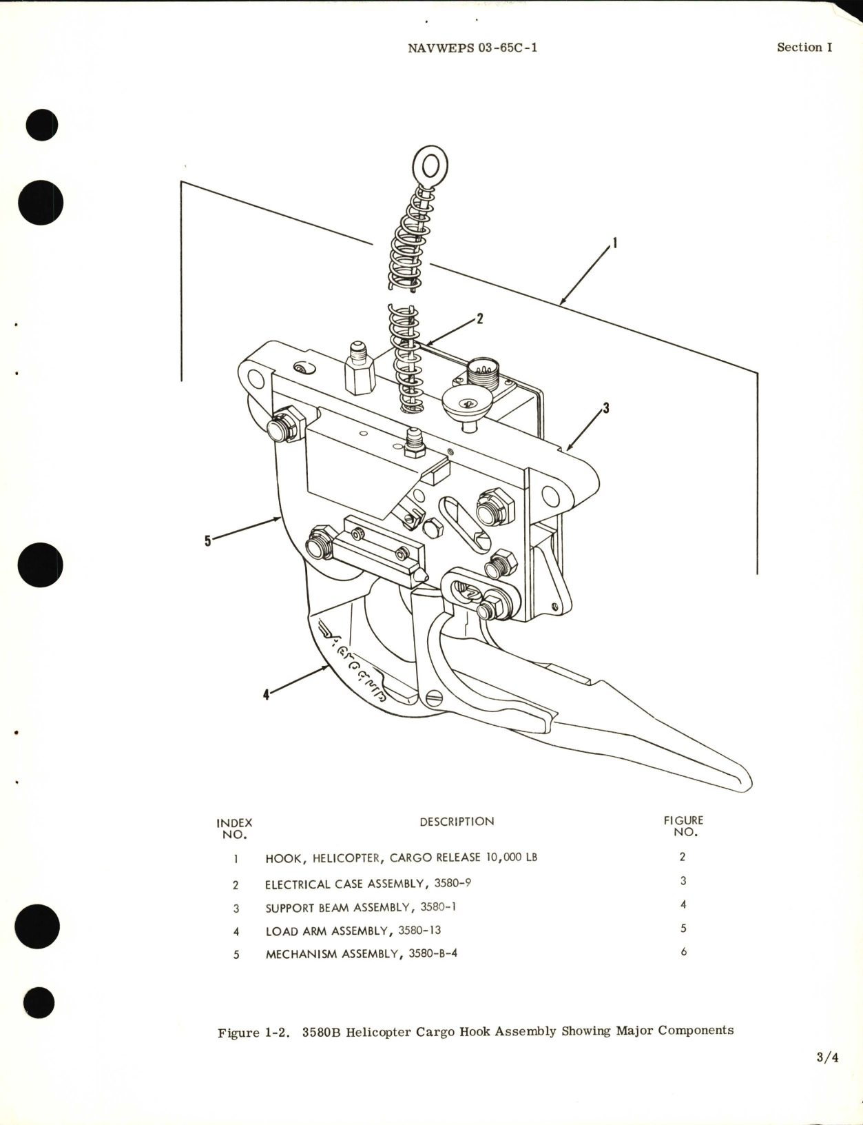 Sample page 7 from AirCorps Library document: Overhaul Instructions for Helicopter Cargo Hook Assembly, 10,000 LB Part No. 3580B 