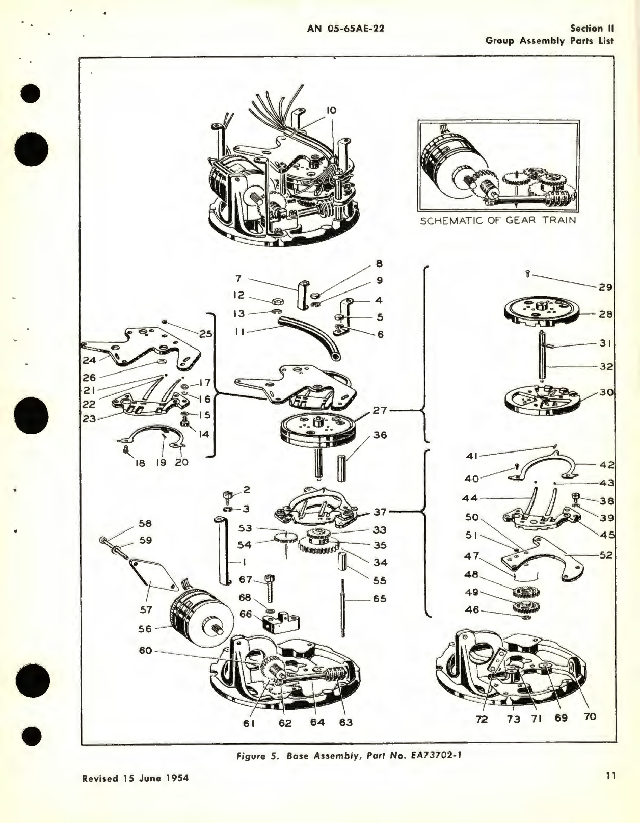 Sample page 7 from AirCorps Library document: Illustrated Parts Breakdown for Capacitor Fuel Quantity Gage Indicator Part No. EA737AA, EA737BB, EA755AA