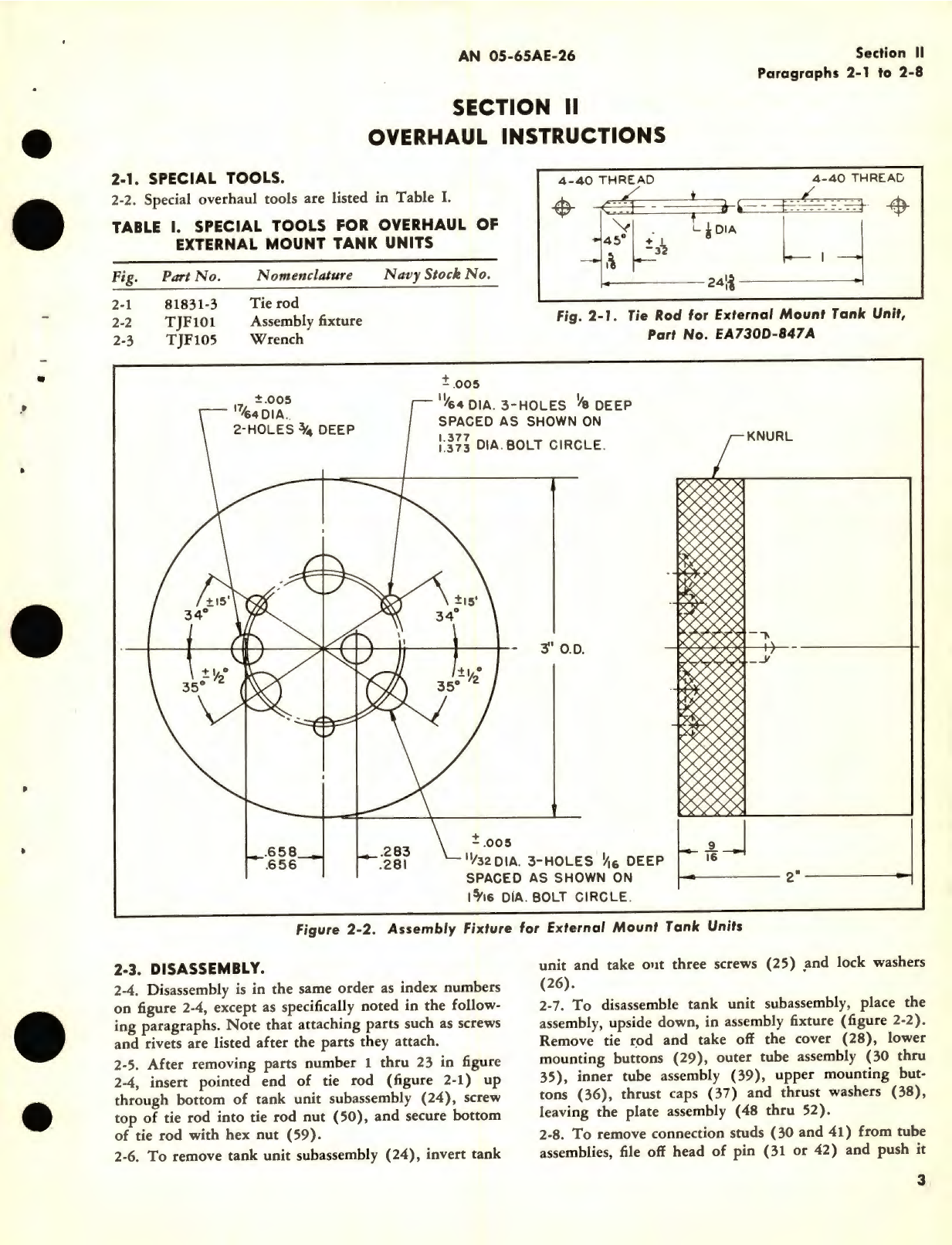 Sample page 5 from AirCorps Library document: Overhaul Instructions for Capacitor Fuel Quantity Gage System External Mount Tank Units Part No. EA730D, EA730B