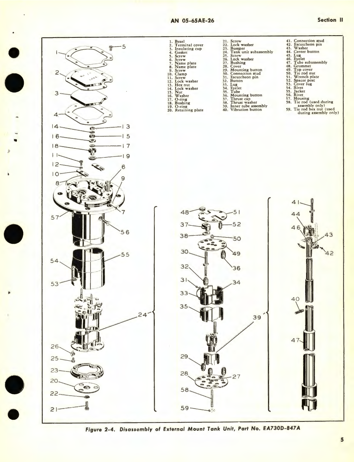 Sample page 7 from AirCorps Library document: Overhaul Instructions for Capacitor Fuel Quantity Gage System External Mount Tank Units Part No. EA730D, EA730B