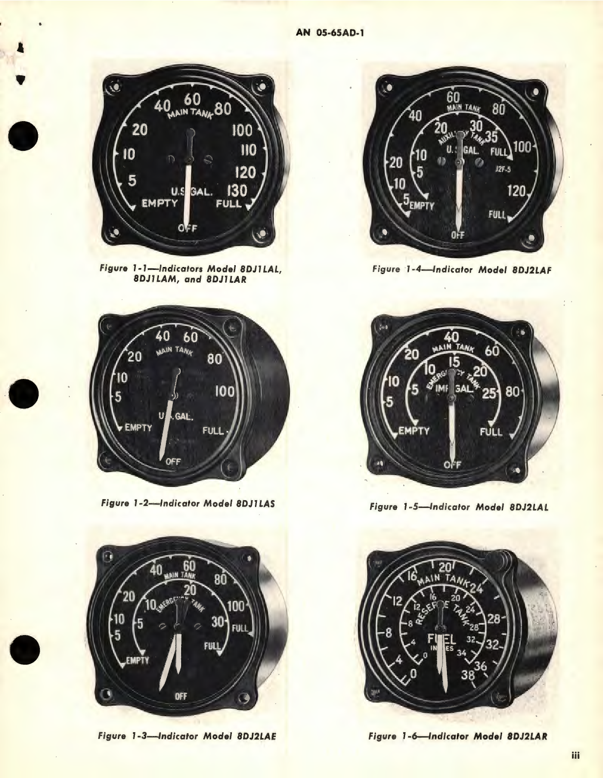 Sample page 5 from AirCorps Library document: Overhaul Instructions for D-C Selsyn Liquid Level Indicators and Transmitters 