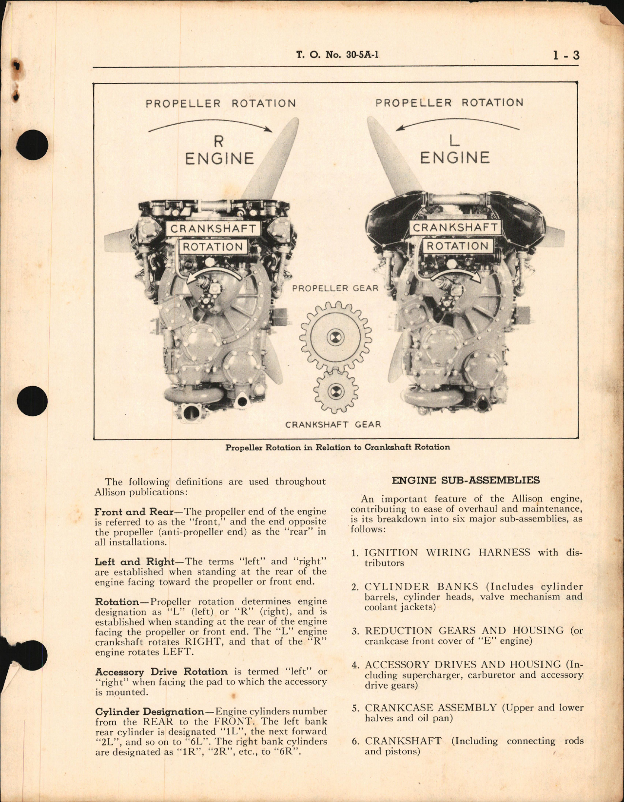 Sample page 7 from AirCorps Library document: Information Guide for Allison V-1710 E and F Engines
