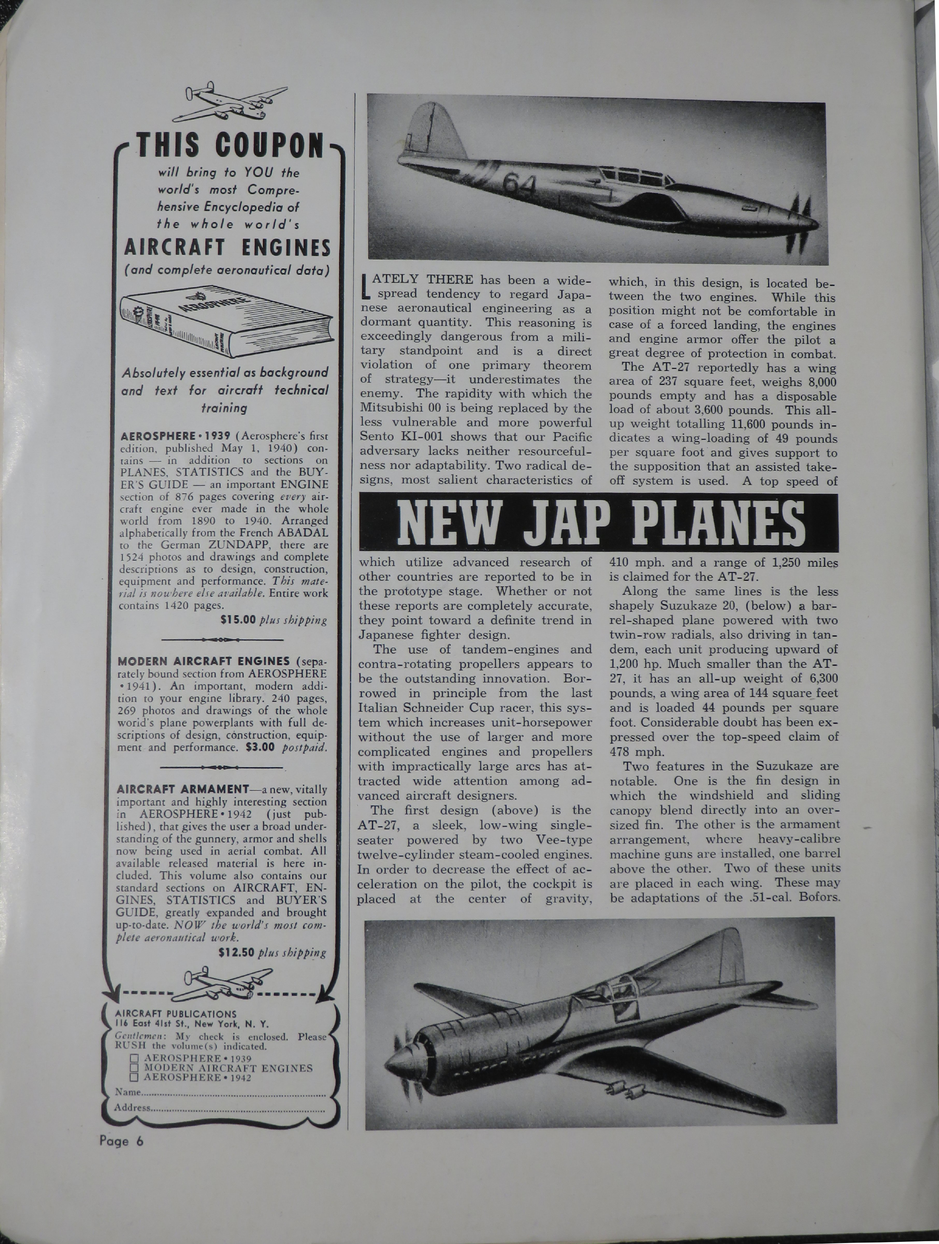 Sample page 6 from AirCorps Library document: Air Tech Magazine - Volume 1 - No. 1