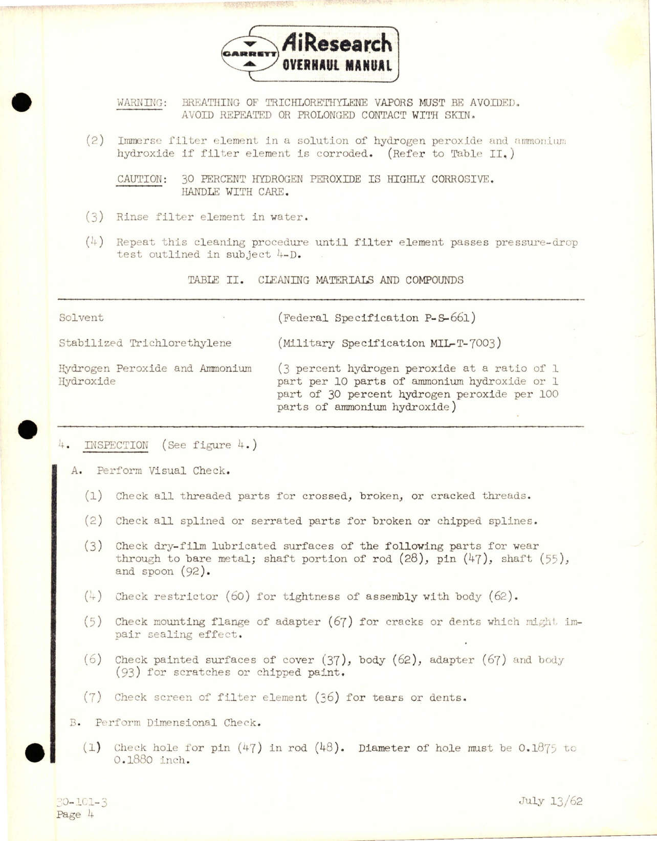 Sample page 7 from AirCorps Library document: Overhaul Manual for Two-Inch Diameter Pneumatic Shutoff Valve - Part 106462 