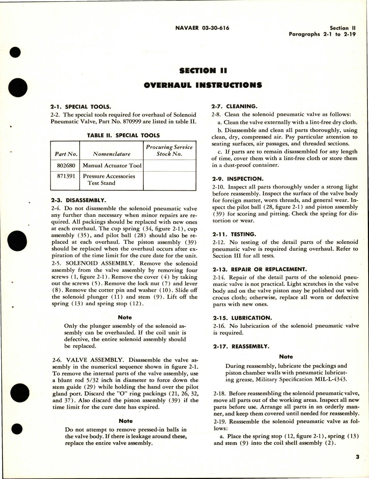 Sample page 7 from AirCorps Library document: Overhaul Instructions for Solenoid Pneumatic Valves