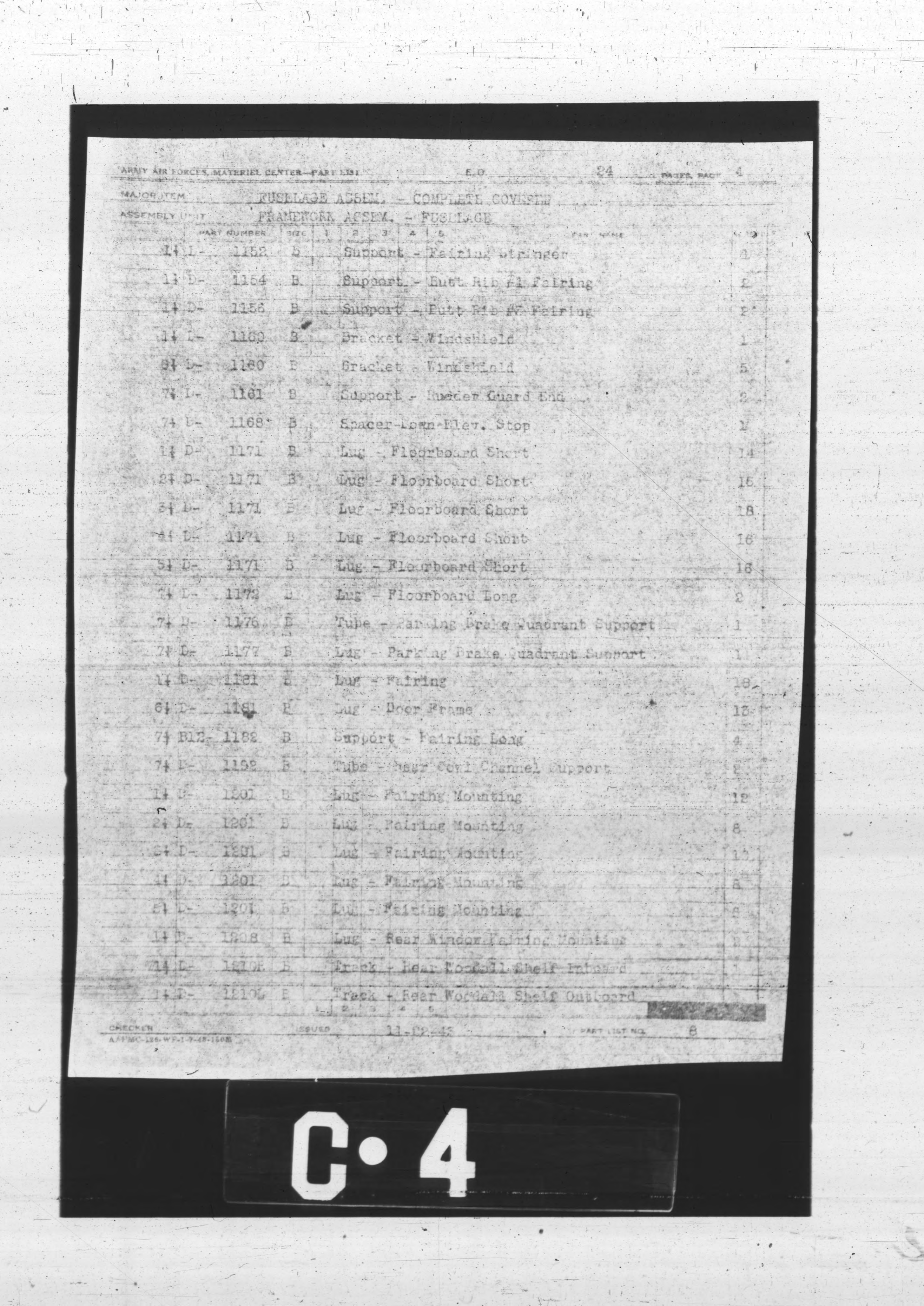 Sample page 7 from AirCorps Library document: Installations and Assemblies Index for L-2, L-2A, L-2B, and L-2M