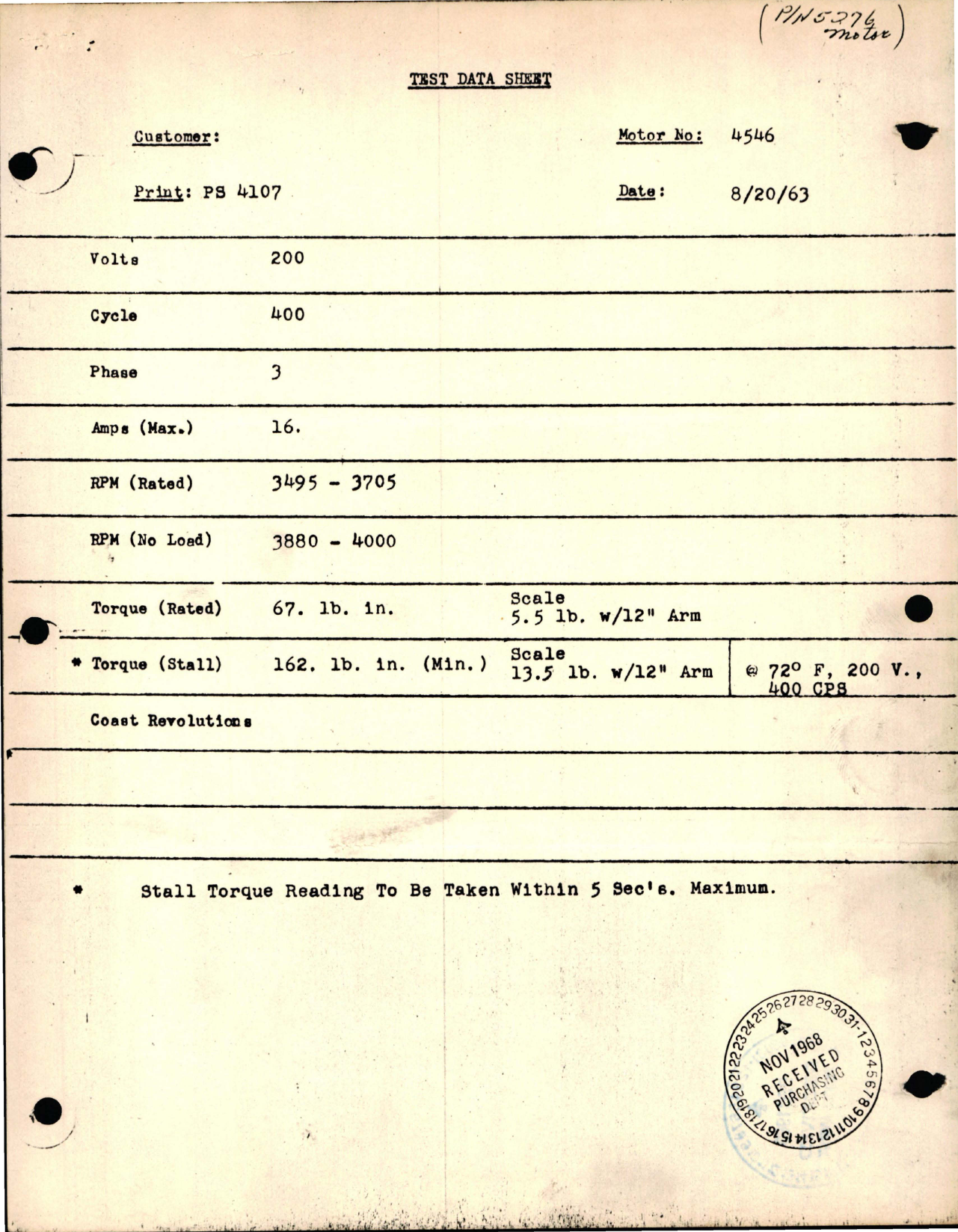 Sample page 5 from AirCorps Library document: Overhaul Instructions for 4546 Electric Motor - Part 167N100