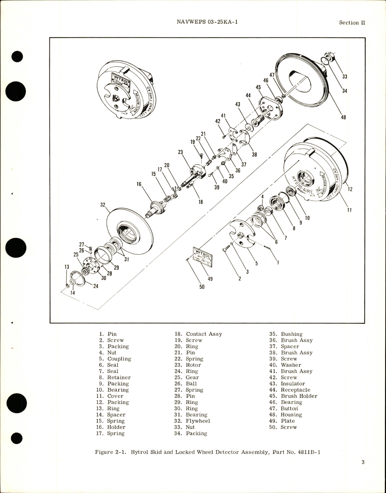 Sample page 7 from AirCorps Library document: Overhaul Instructions for Hytrol Skid and Locked Wheel Detector Assembly - Parts 4811B-1 and 4811B-2 