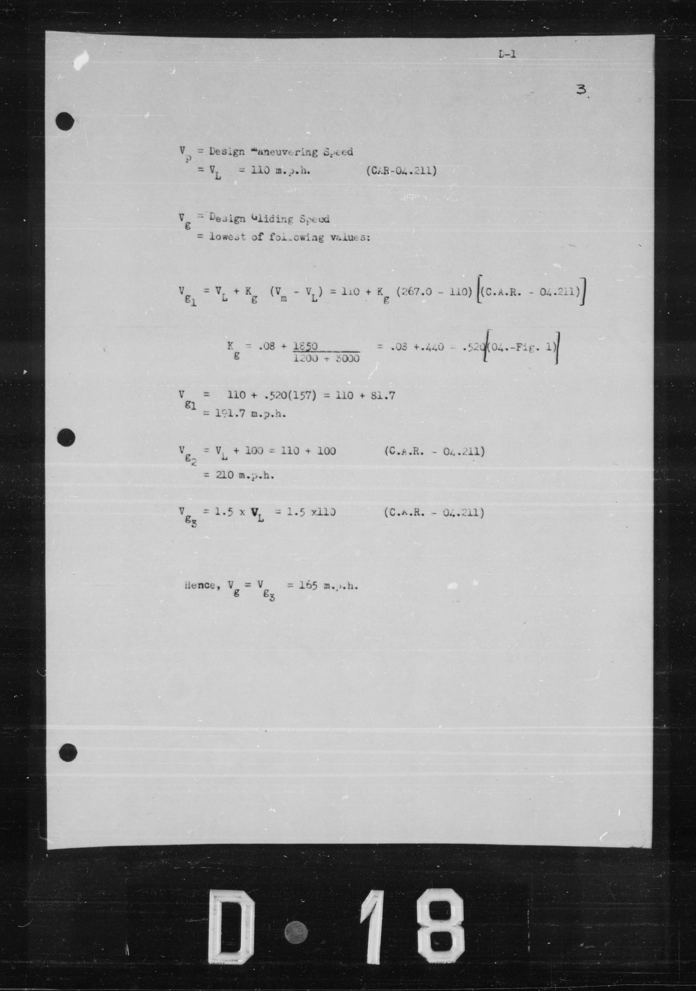 Sample page 7 from AirCorps Library document: Basic Data for Taylorcraft Specification A-100 Model DC-65D SPL A.C. YO-57