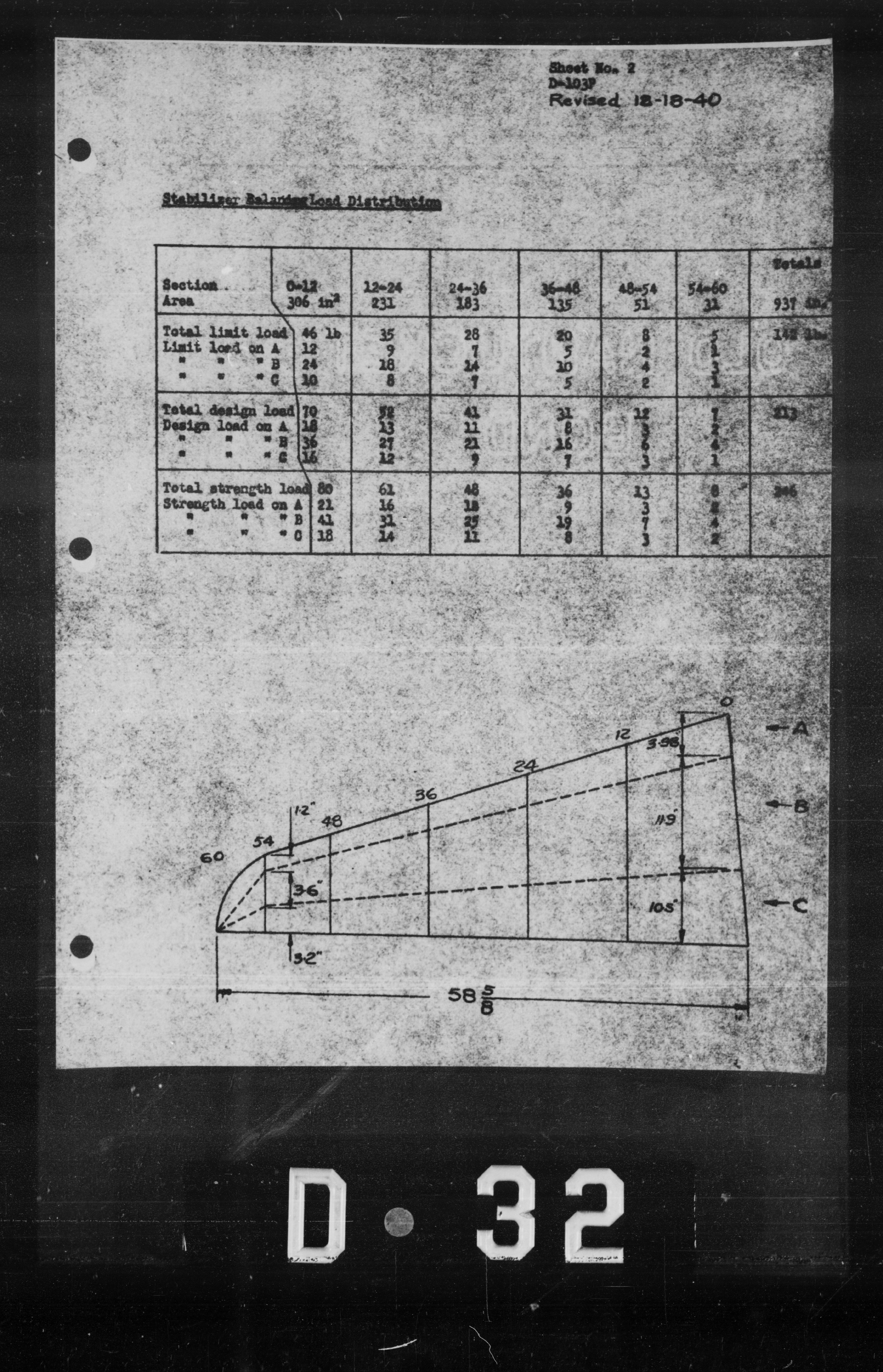 Sample page 7 from AirCorps Library document: Static Tests for Taylorcraft Specification A-100 Model DC-65D SPL A.C. Model YO-57