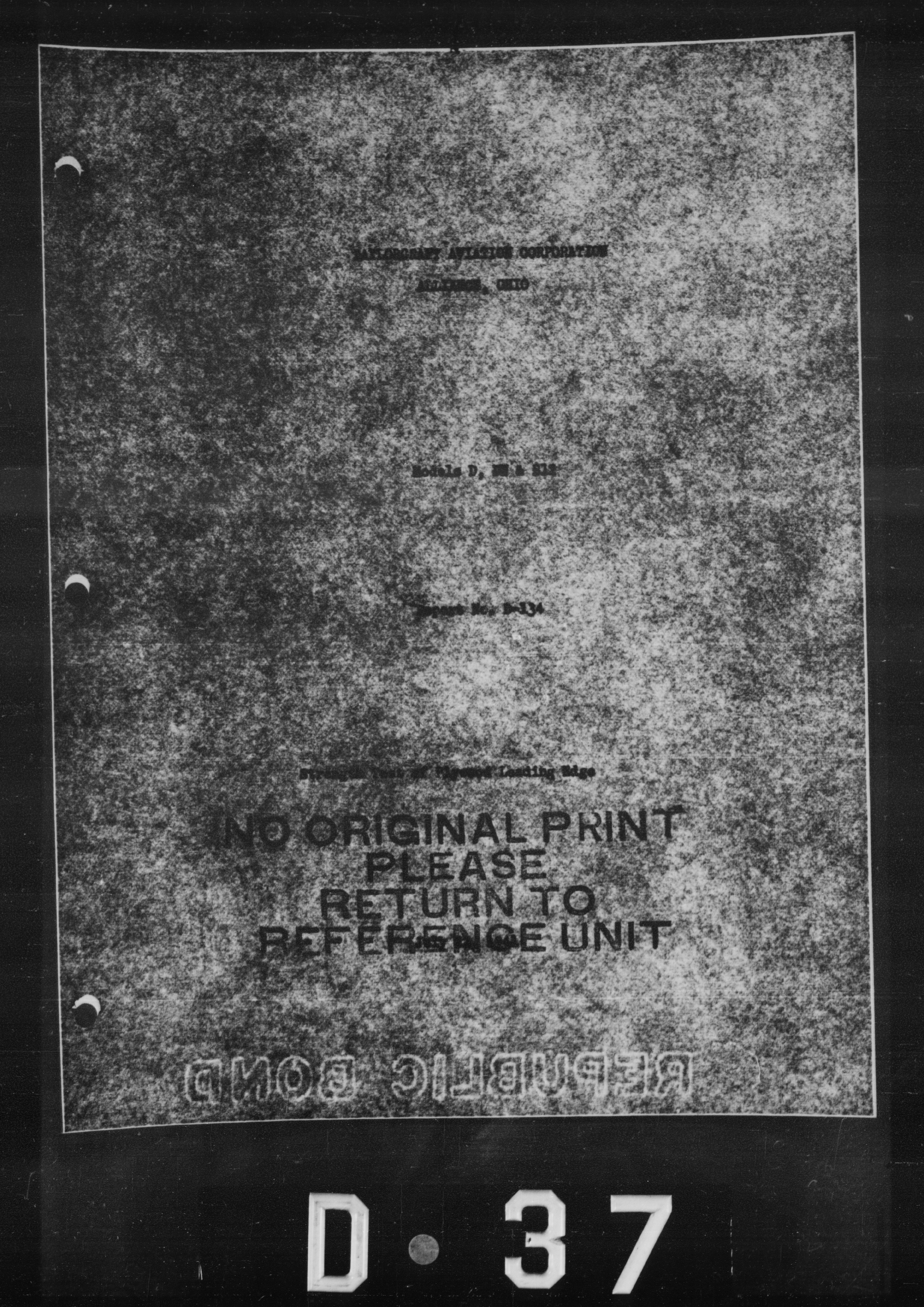 Sample page 2 from AirCorps Library document: Strength Test of Plywood Leading Edge for Models D, DN & B12