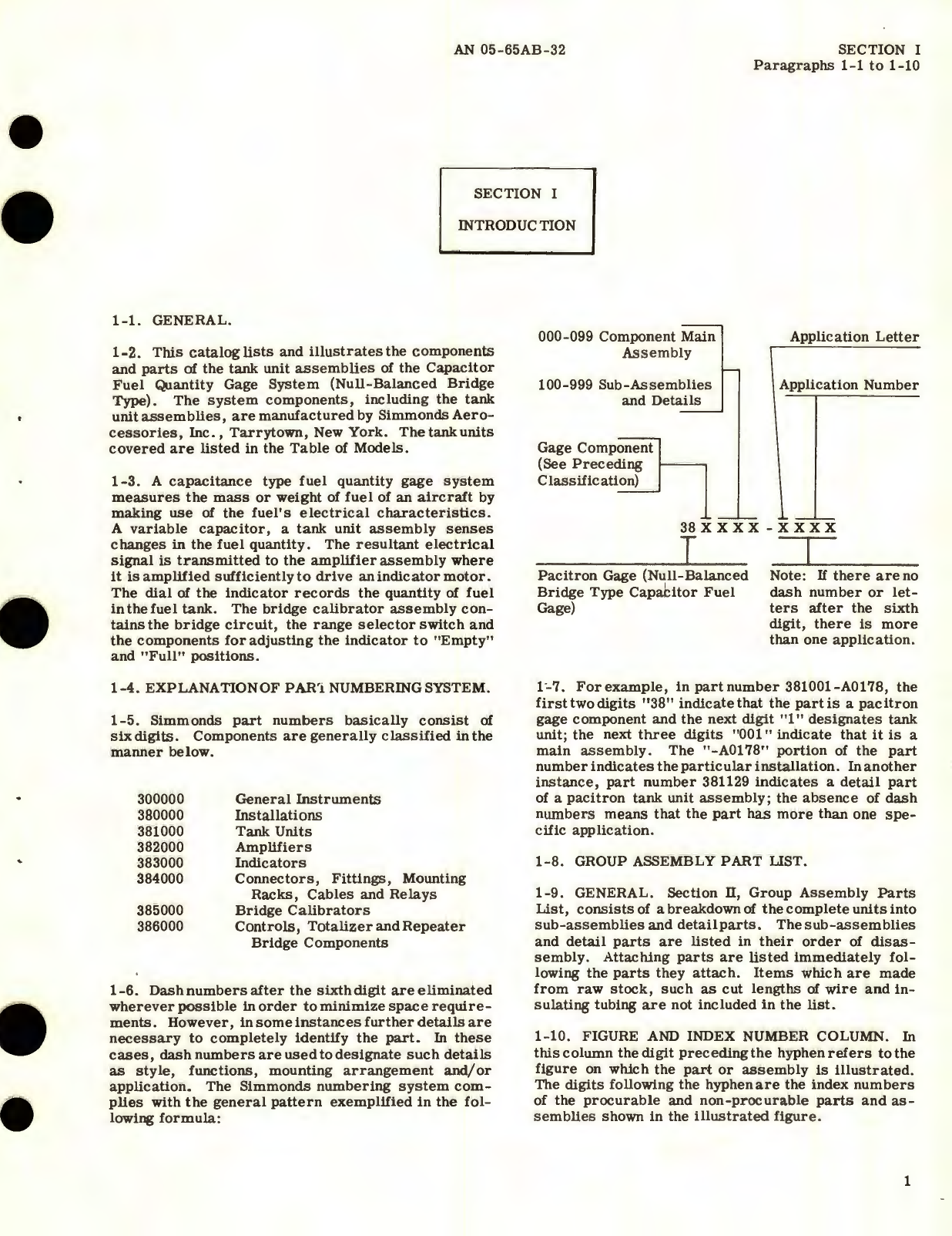 Sample page 7 from AirCorps Library document: Illustrated Parts Breakdown for Tank Units, Capacitor Fuel Gage System