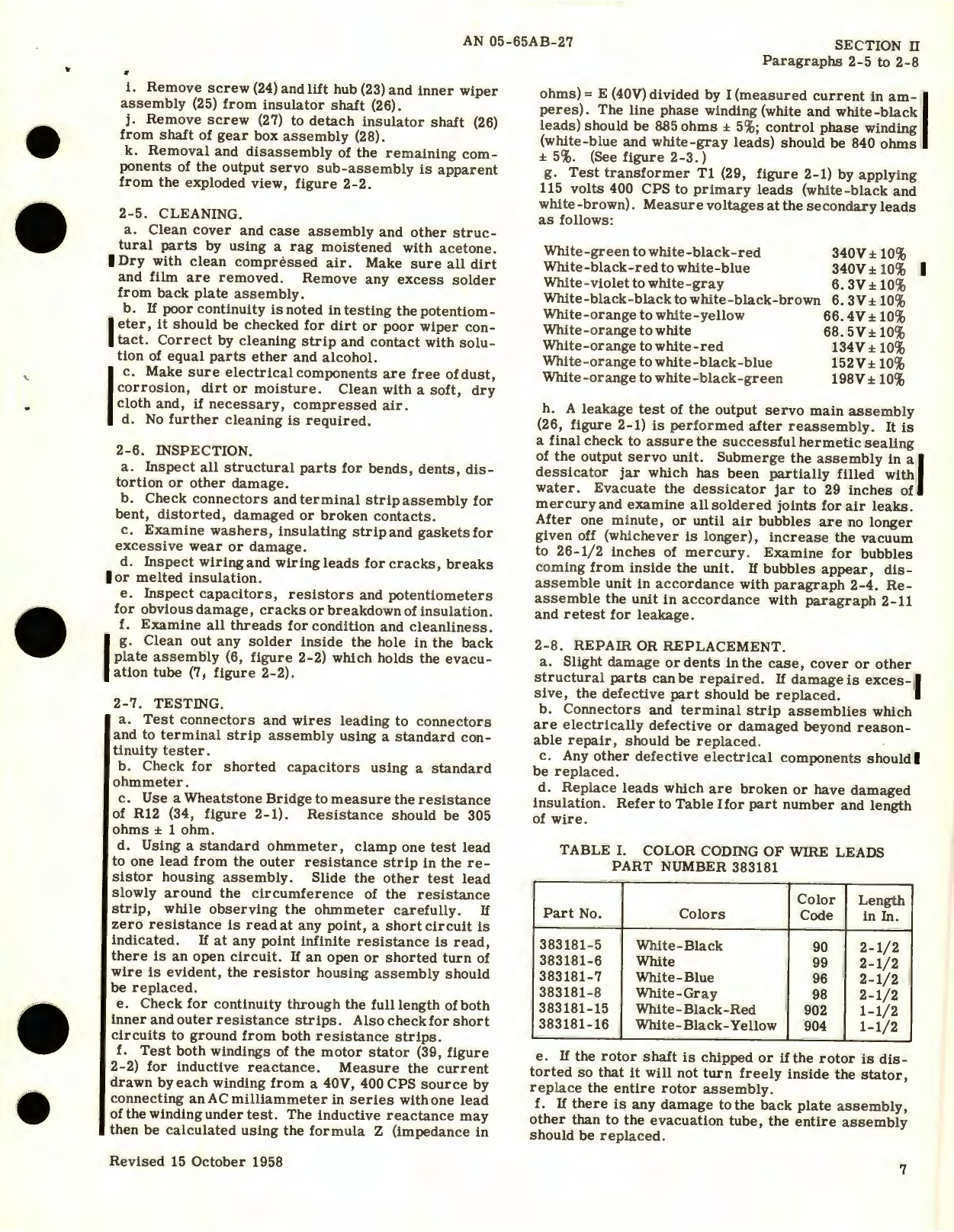 Sample page 5 from AirCorps Library document: Handbook Overhaul Instructions for Translator Units Capacitor Fuel Gage System, Part No. 300017, 300018, 300019