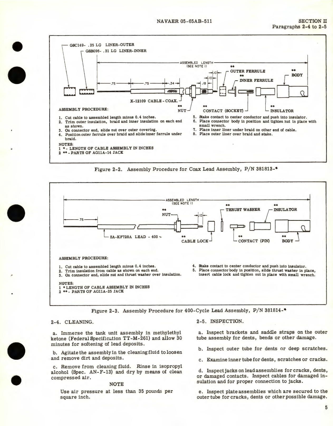 Sample page 9 from AirCorps Library document: Handbook Overhaul Instructions for Tank Units Non-Compensated Internally Mounted (M-1 Type) Capacitor Fuel Gage System