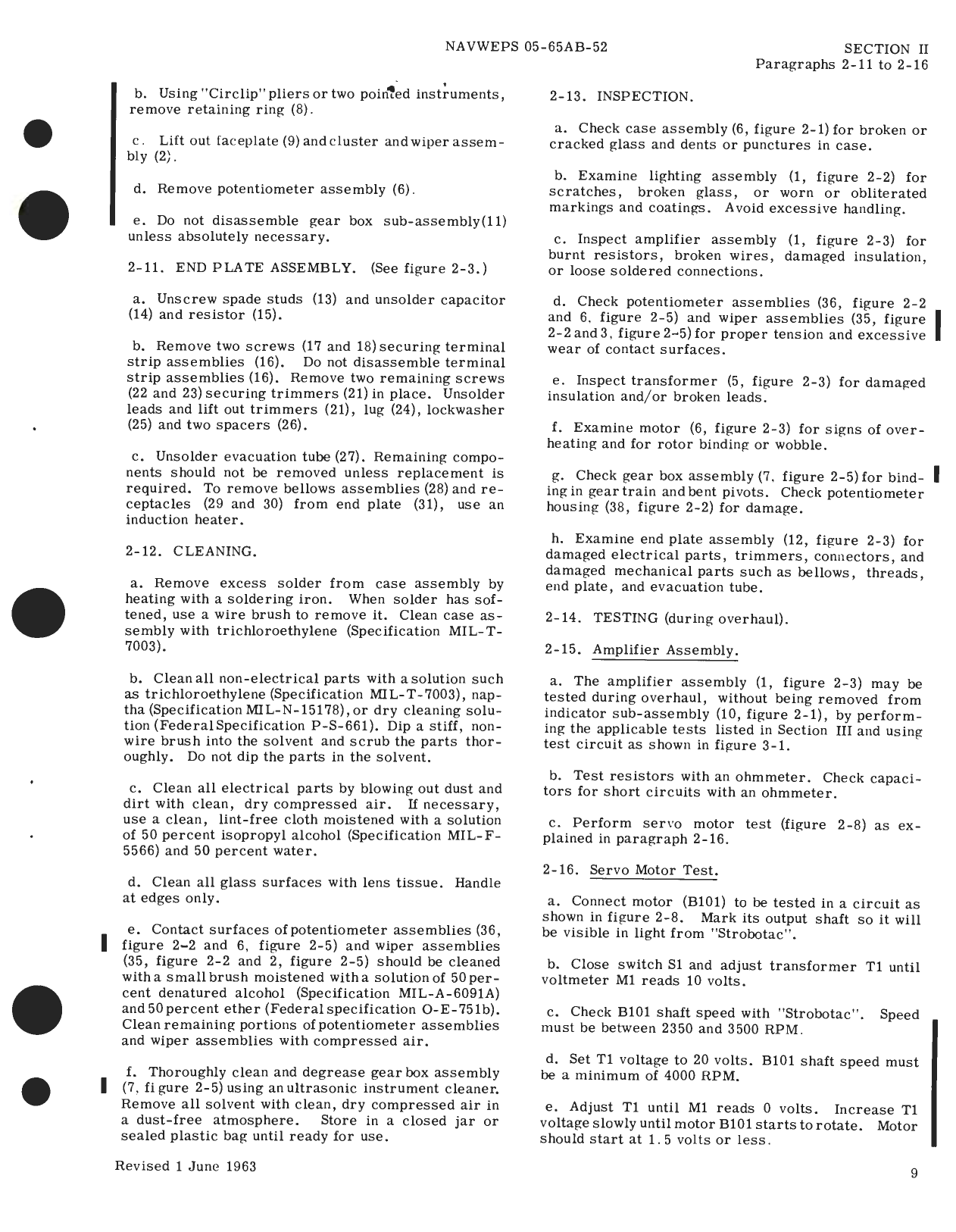 Sample page 5 from AirCorps Library document: Overhaul Instructions for Indicator Assemblies Capacitor Fuel Gag System Part No. 393008