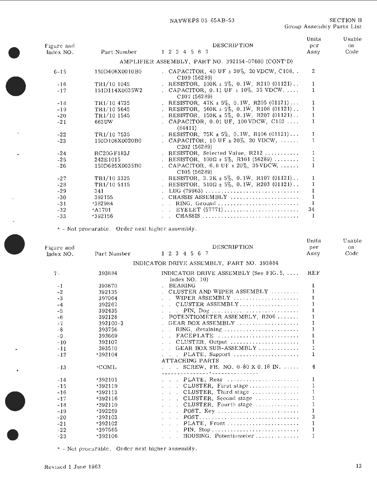 Sample page 5 from AirCorps Library document: Illustrated Parts Breakdown for Indicator Assembly Capacitor Fuel Gage System Part No. 393008