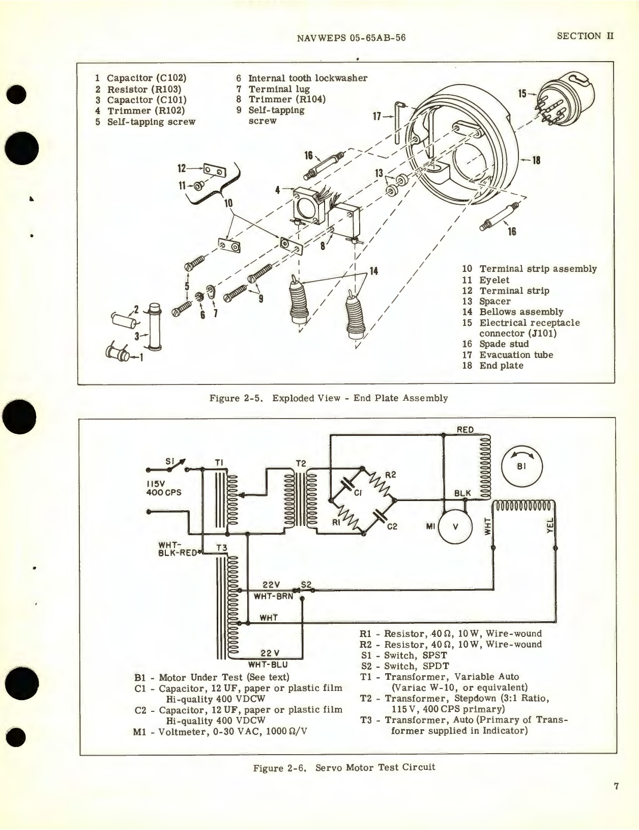 Sample page 7 from AirCorps Library document: Overhaul Instructions for Fuel Quantity Indicator Part No. 393004-01648 