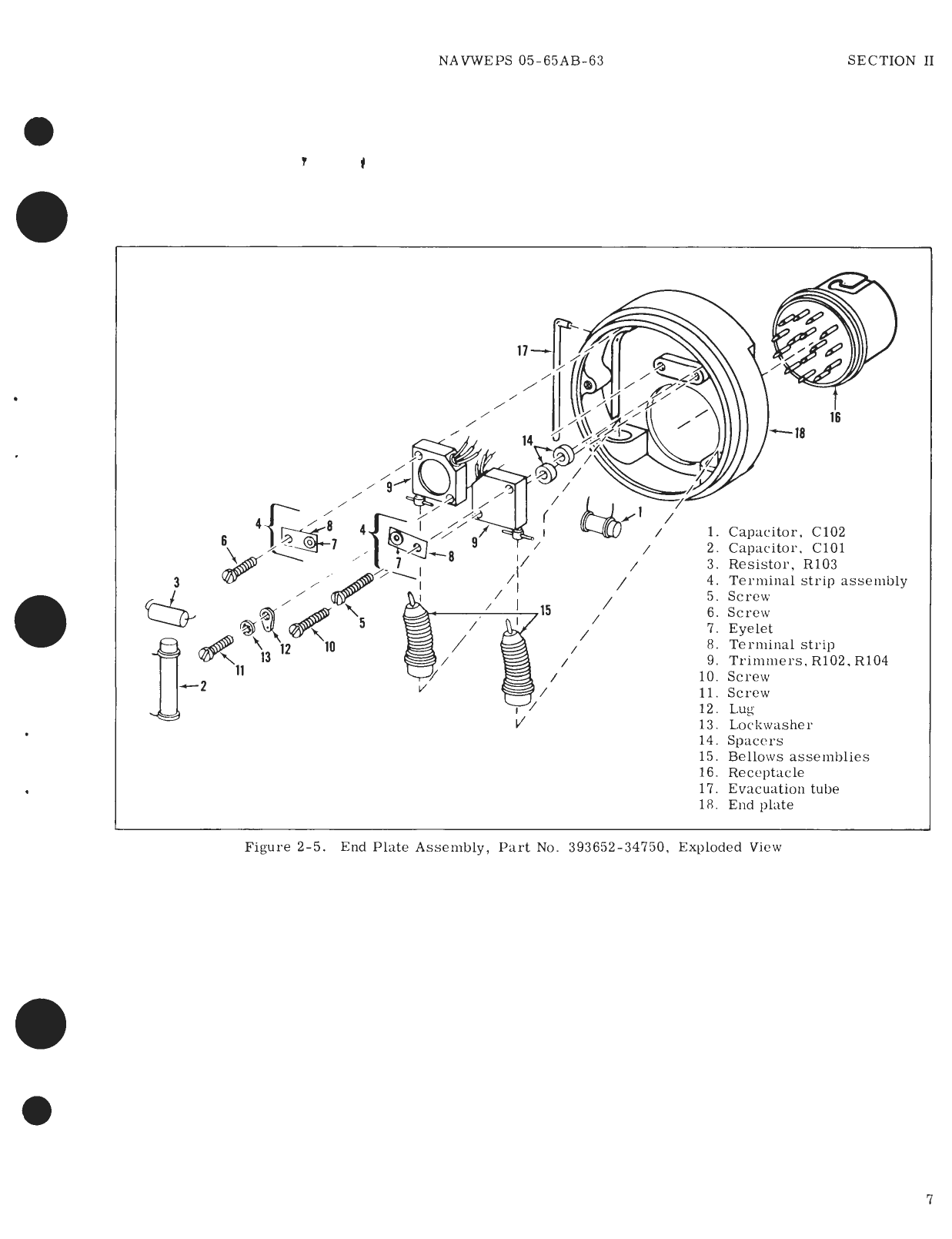 Sample page 7 from AirCorps Library document: Overhaul Instructions for Fuel Quantity Indicator, Part No.393004-34750 