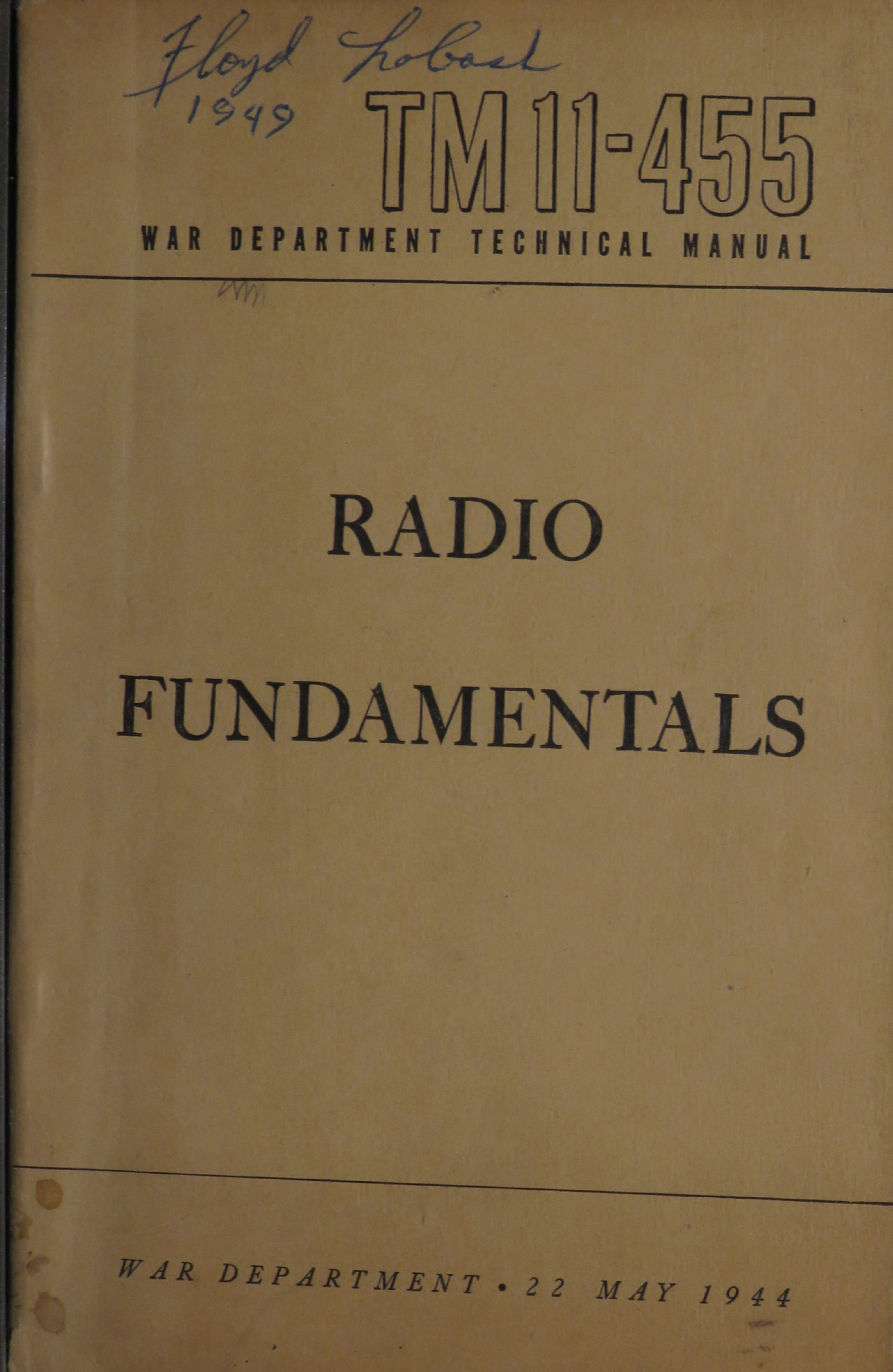 Sample page 1 from AirCorps Library document: Radio Fundamentals