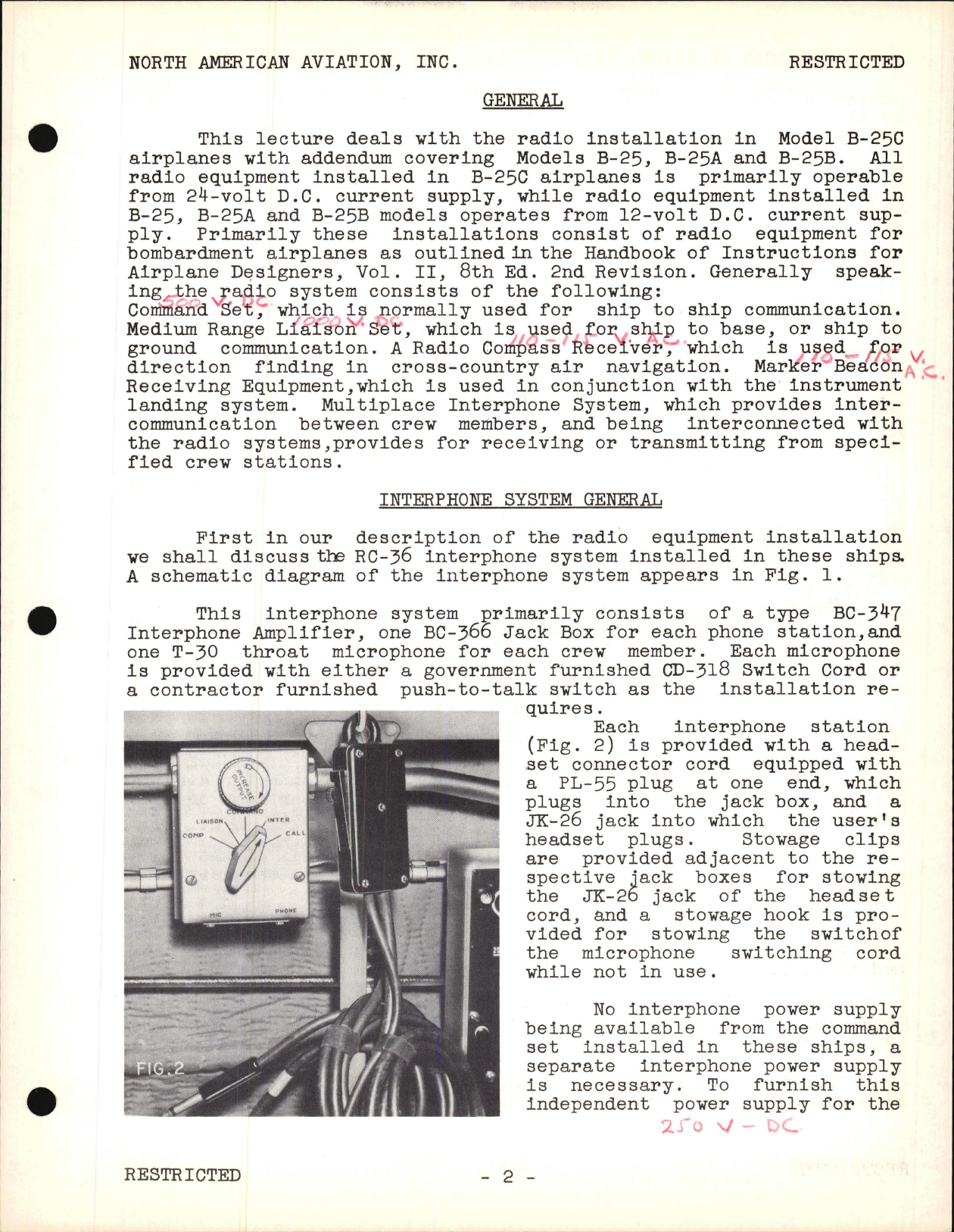 Sample page 7 from AirCorps Library document: Service School Lectures - Radio Install