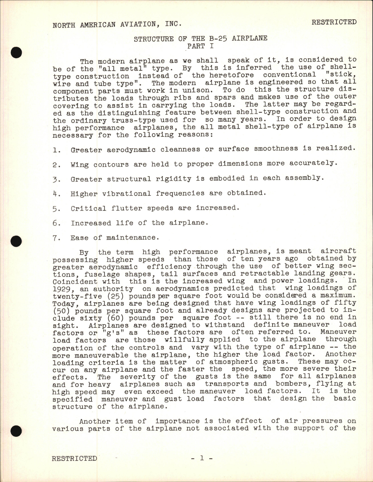 Sample page 5 from AirCorps Library document: Service School Lectures - Structures
