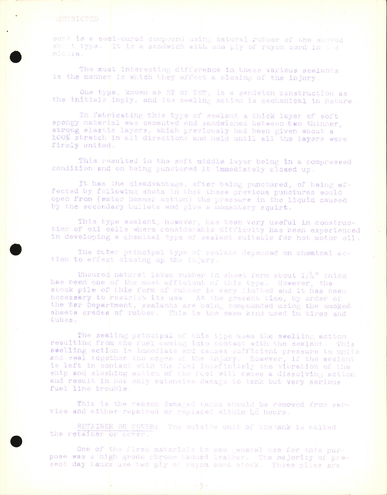 Sample page 7 from AirCorps Library document: Service School Lectures - Fuel System