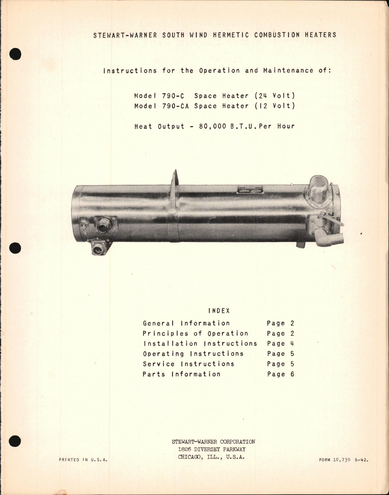 Sample page 5 from AirCorps Library document: Service School Lectures - Heat & Vent