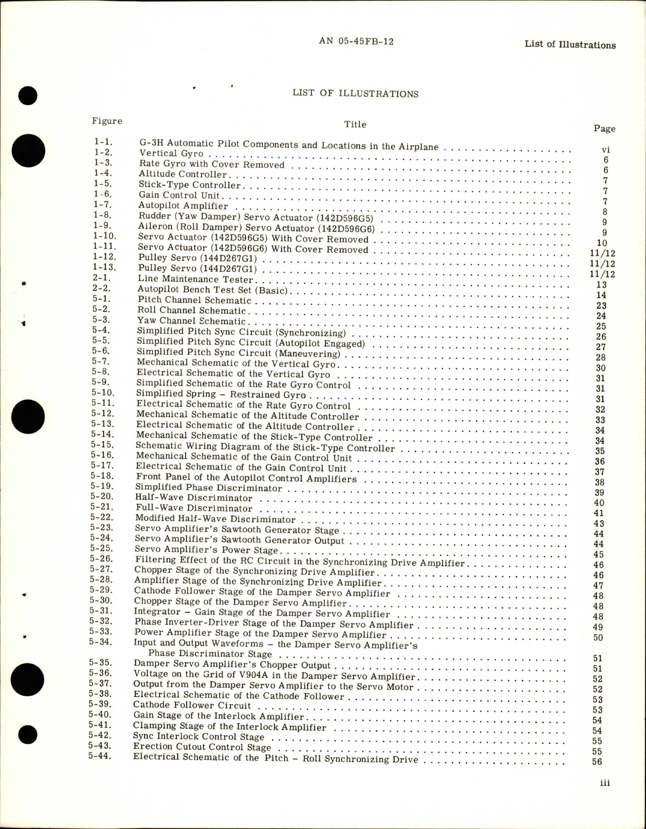 Sample page 5 from AirCorps Library document: Operation and Service Instructions for G-3H Automatic Pilot - Model 2CJ4D1 