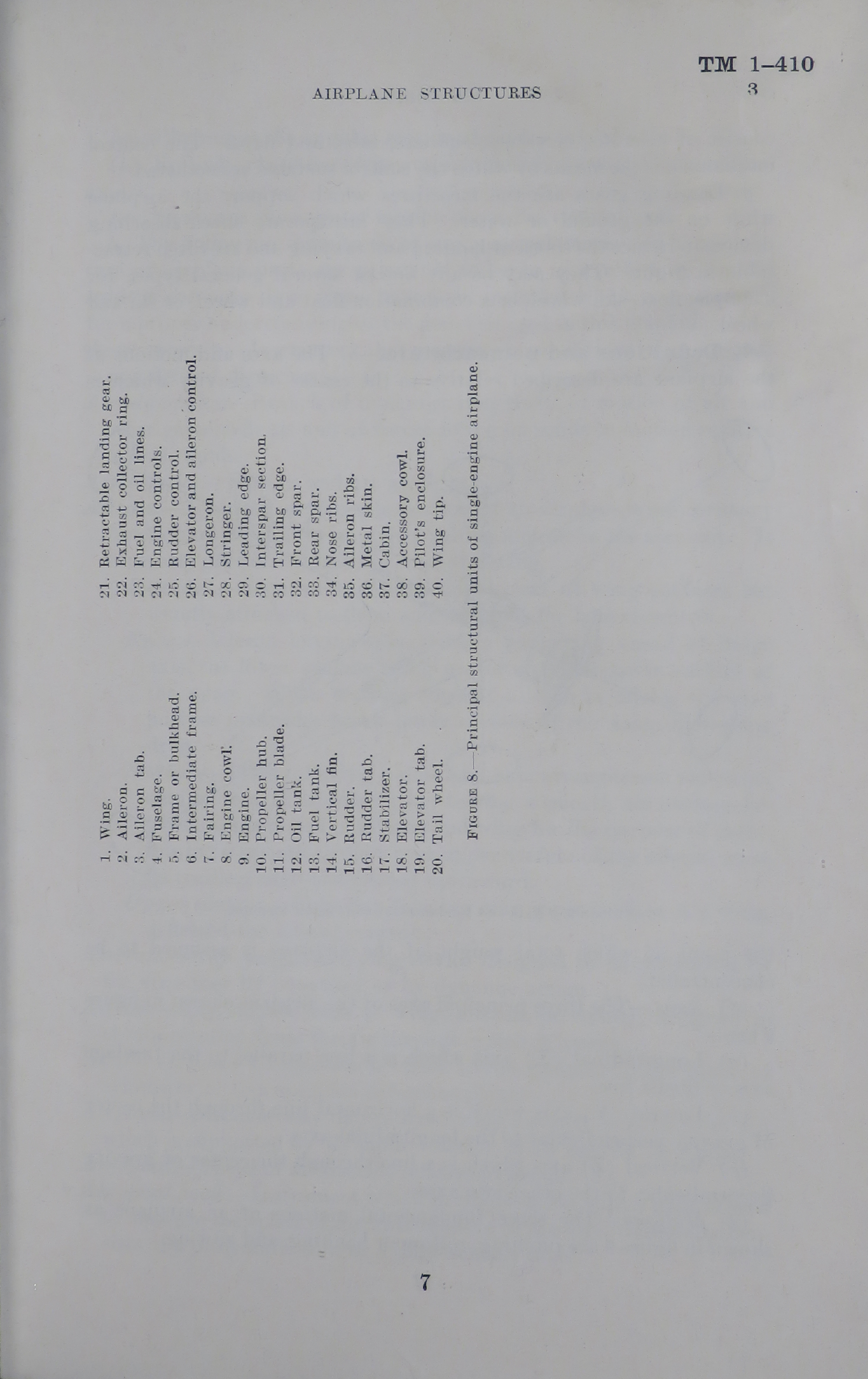 Sample page 9 from AirCorps Library document: Airplane Structures