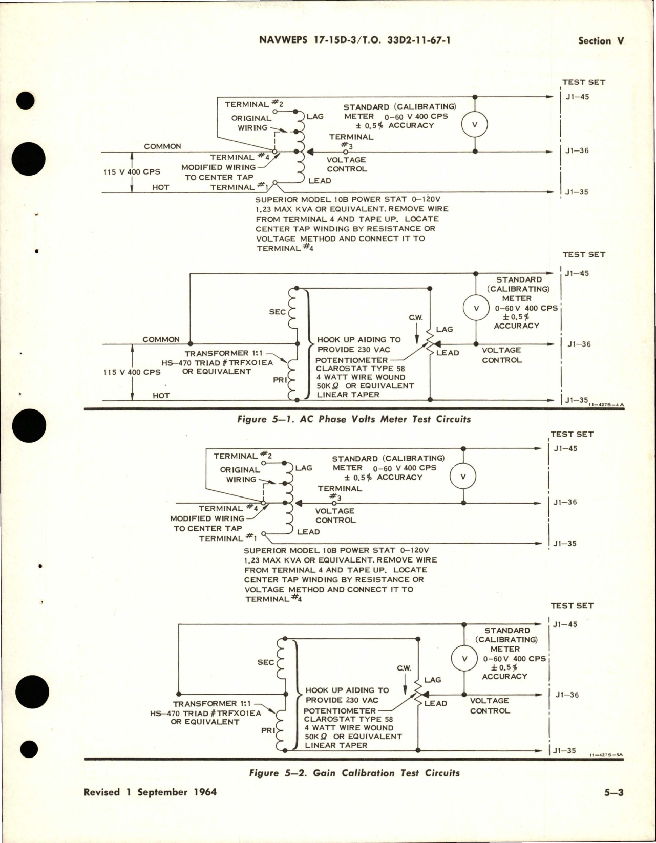 Sample page 7 from AirCorps Library document: Operation, Service Instructions with Illustrated Parts Breakdown for Synchrophaser Test Set - Part GS4150