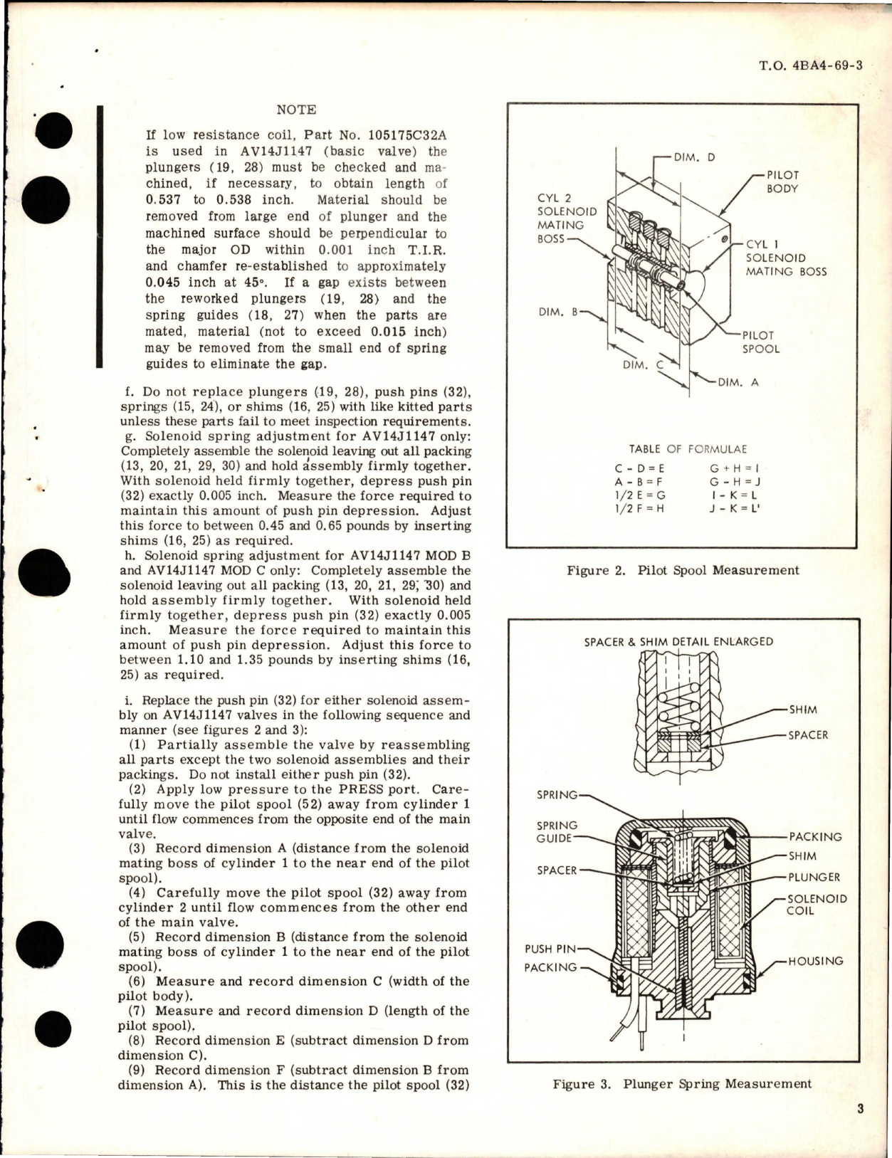 Sample page 5 from AirCorps Library document: Overhaul with Parts Breakdown for Pilot Operated 4-Way, 3-Position Selector Valve - Parts AV14J1147, AV14J1147 - B, AV14J1147 - C