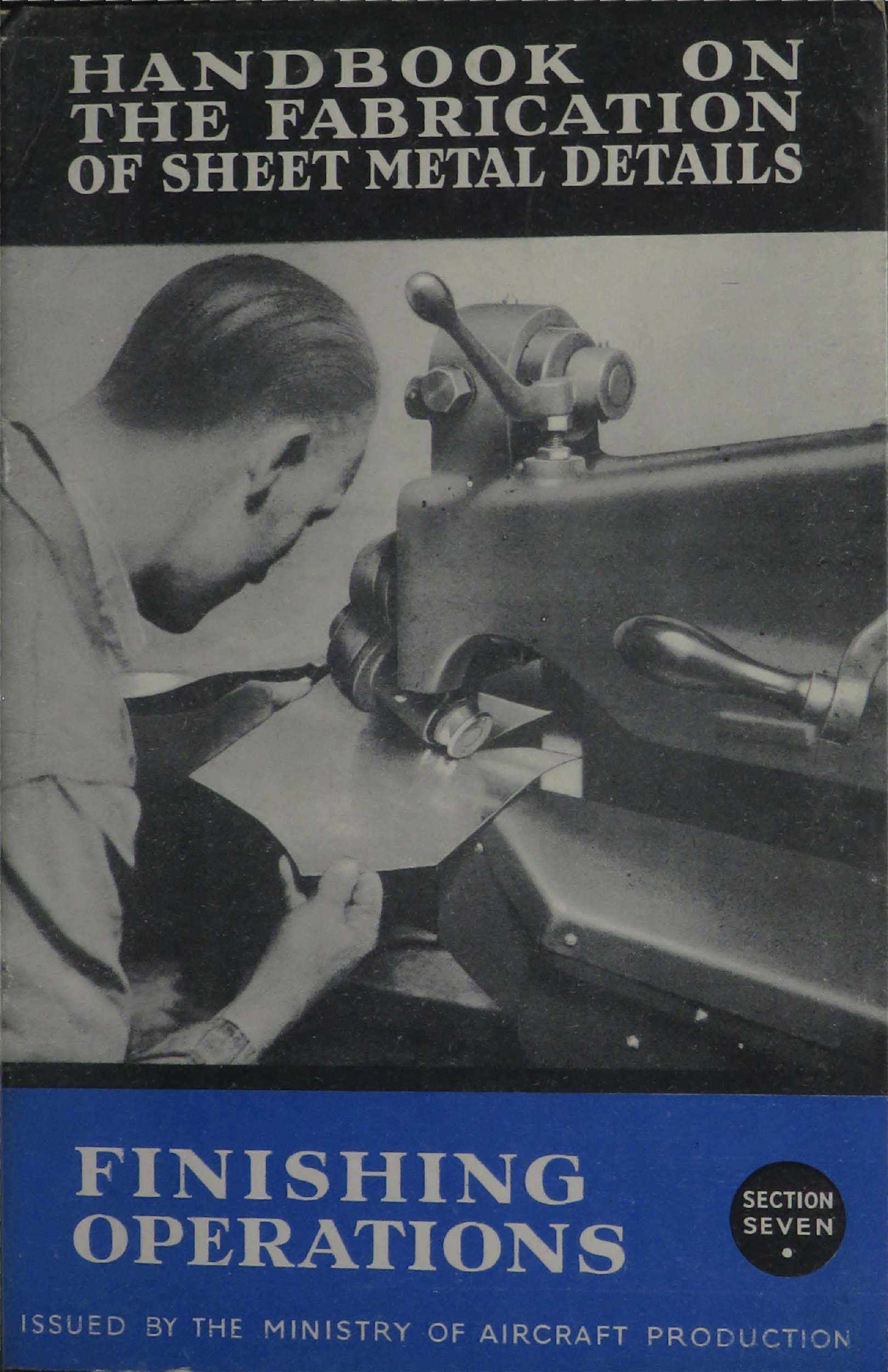 Sample page 1 from AirCorps Library document: Finishing Operations - Handbook on The Fabrication of Sheet Metal Details