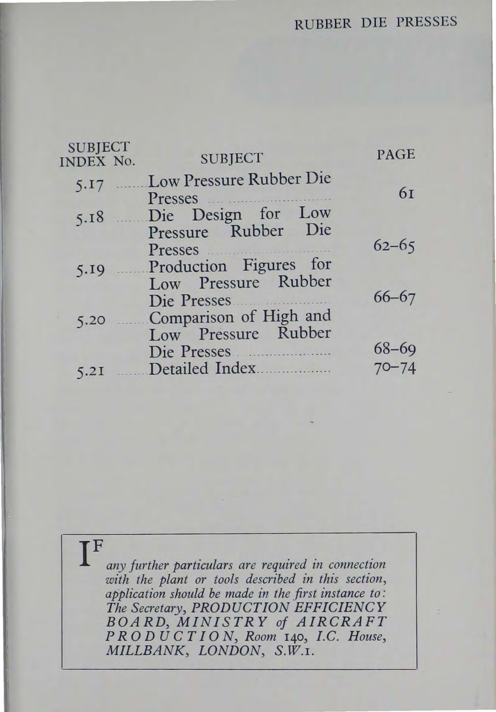 Sample page 9 from AirCorps Library document: Rubber Die Presses - Handbook on The Fabrication of Sheet Metal Details