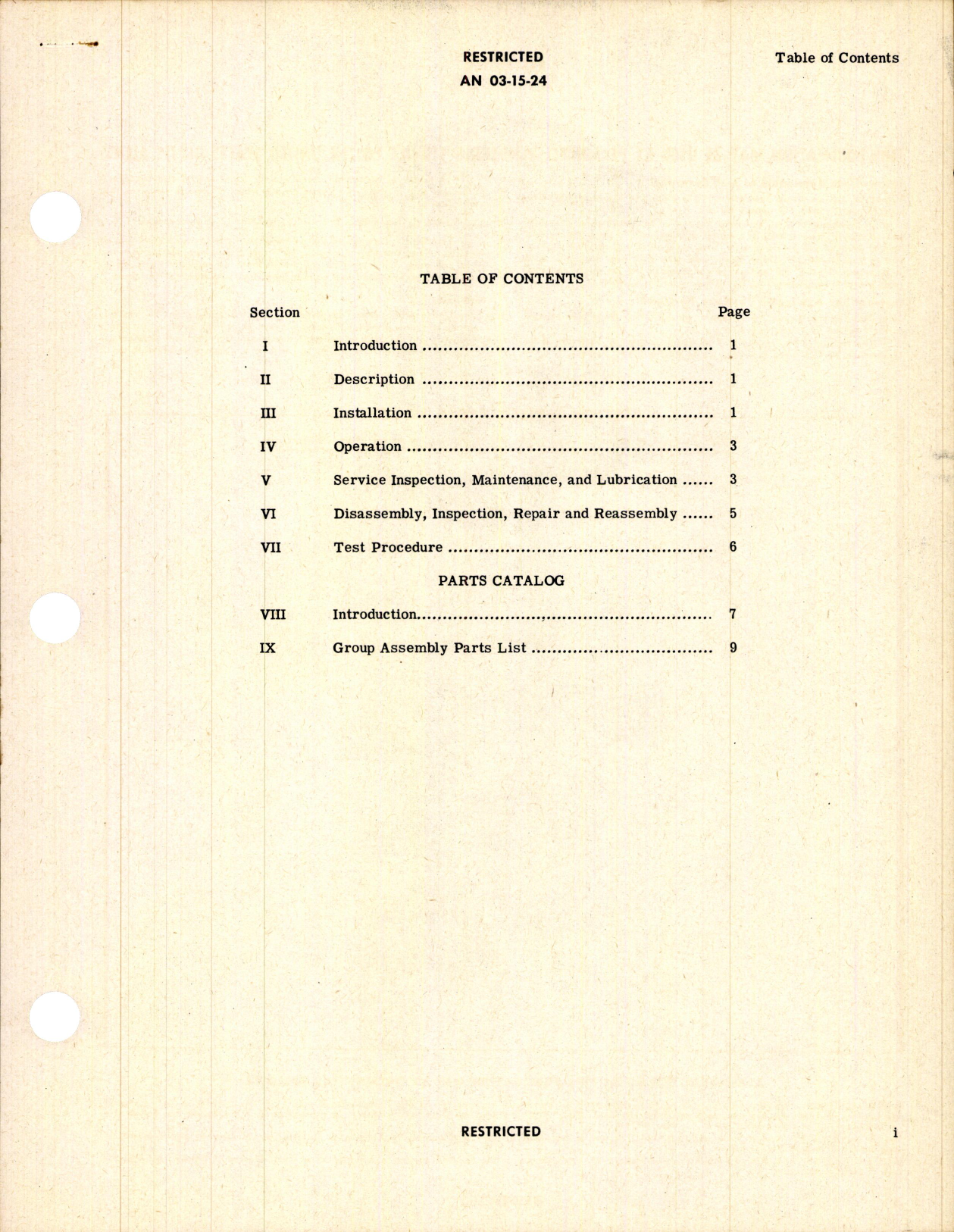 Sample page 3 from AirCorps Library document: Parts Catalog for Oil Dilution Solenoid Valve