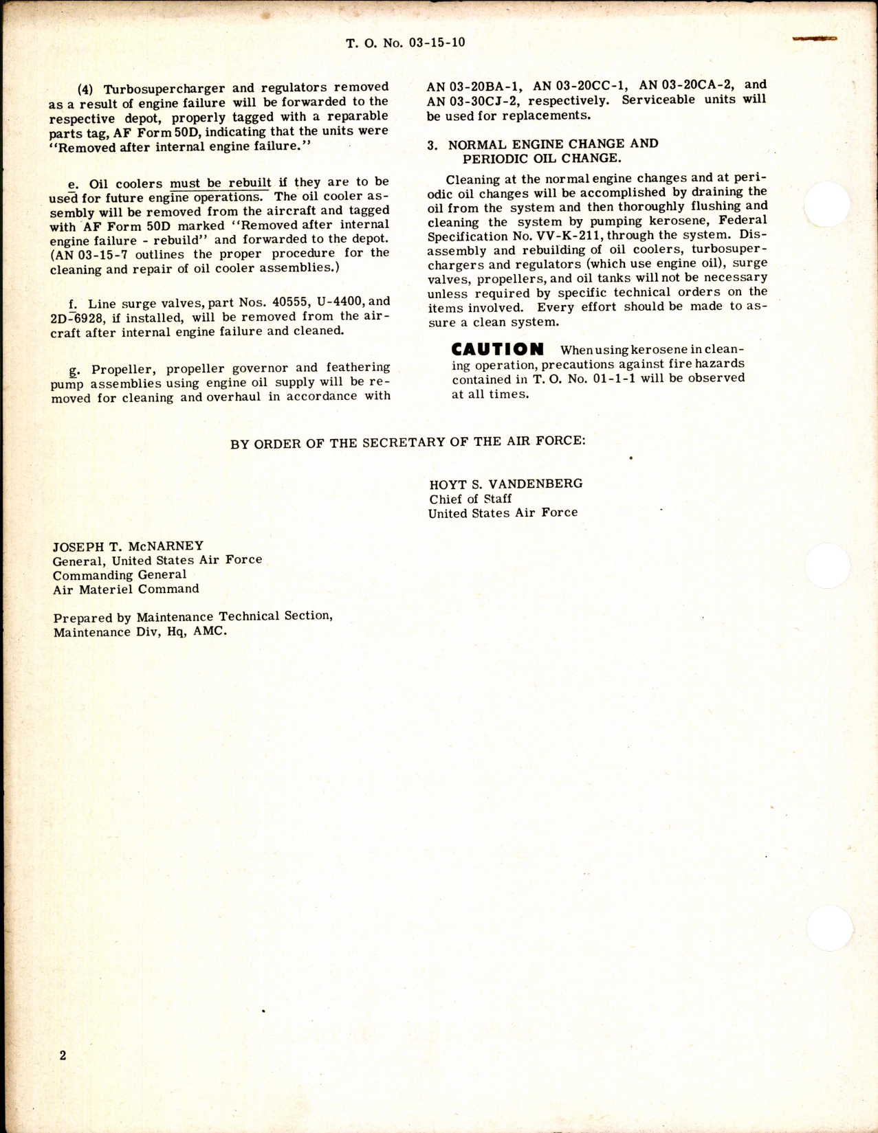 Sample page 2 from AirCorps Library document: Cleaning of Aircraft Engine Oil System & Accessories