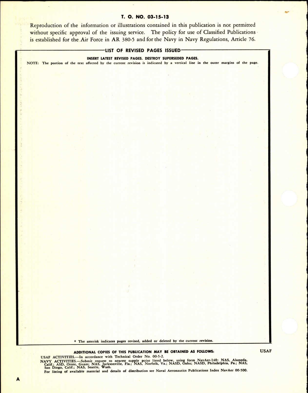 Sample page 2 from AirCorps Library document: Parts Catalog for Oil Coolers and Control Valves