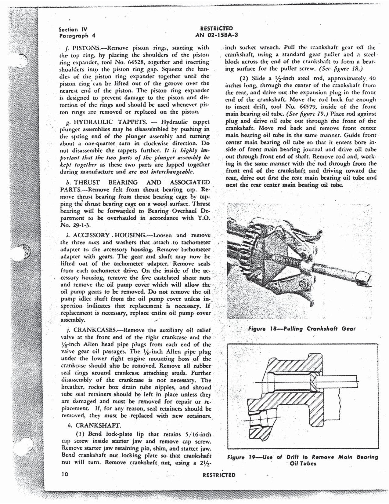 Sample page 16 from AirCorps Library document: Overhaul Instructions - O-435 Engine