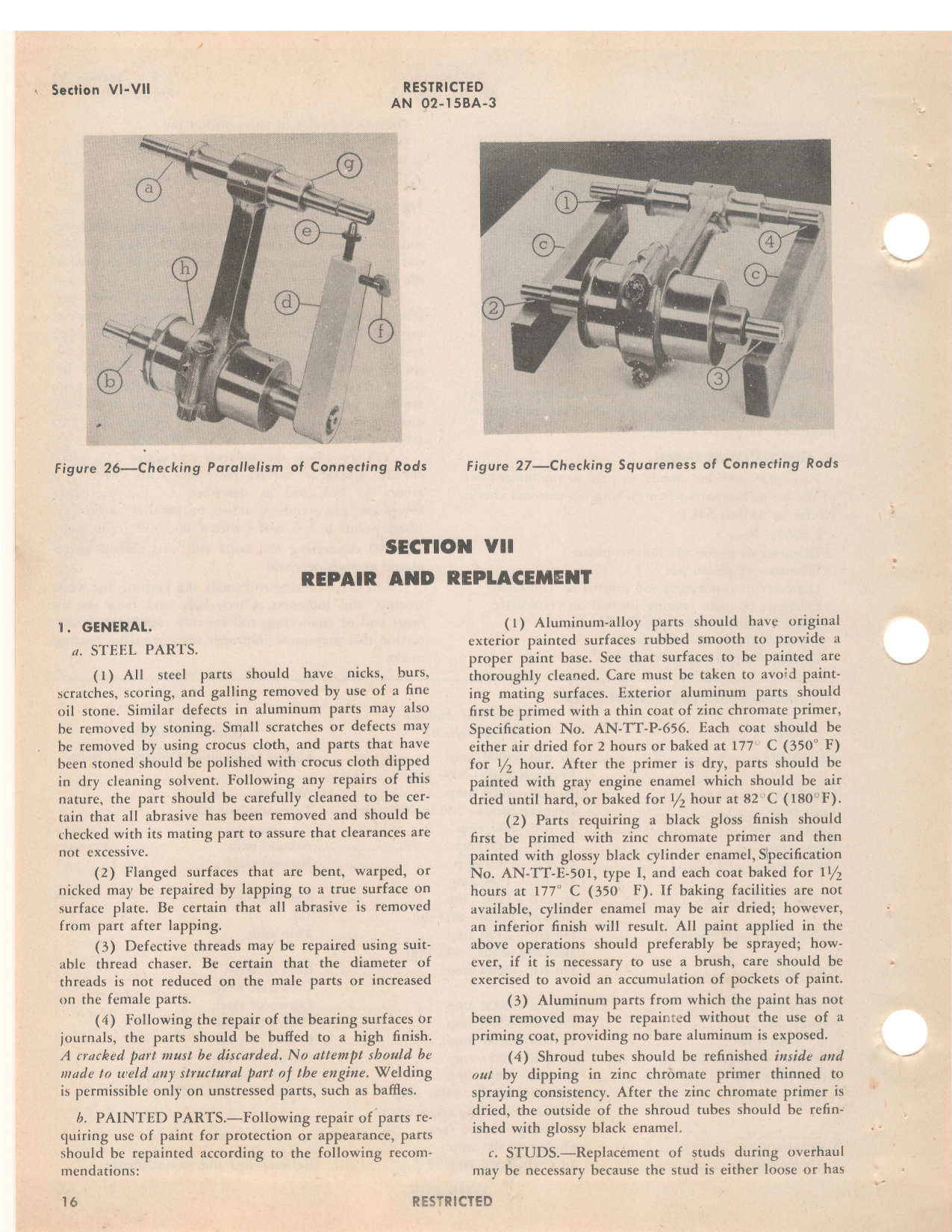 Sample page 20 from AirCorps Library document: Overhaul Instructions - O-435-1 Engines