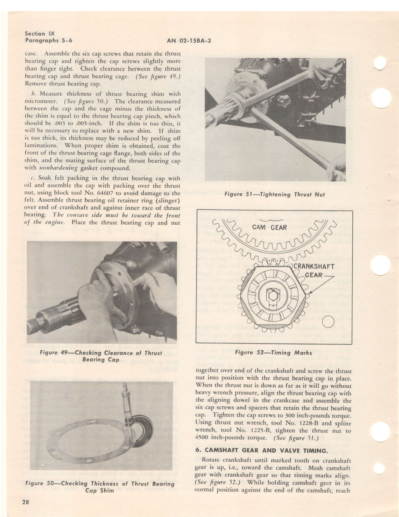 Sample page 36 from AirCorps Library document: Overhaul Instructions - O-435-1 Engines - 1951