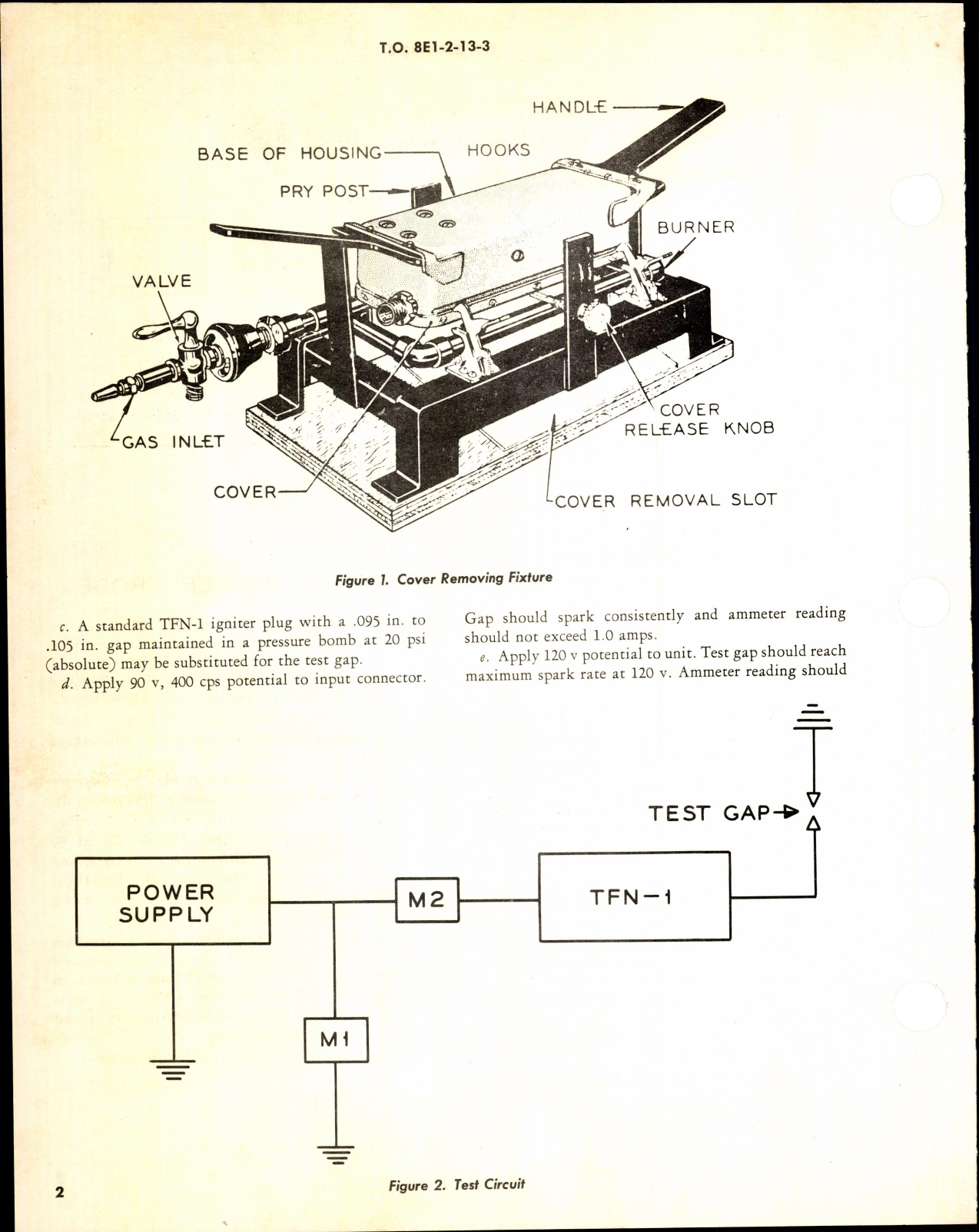Sample page 2 from AirCorps Library document: Instructions w Parts Breakdown for TFN-1 Ignition System