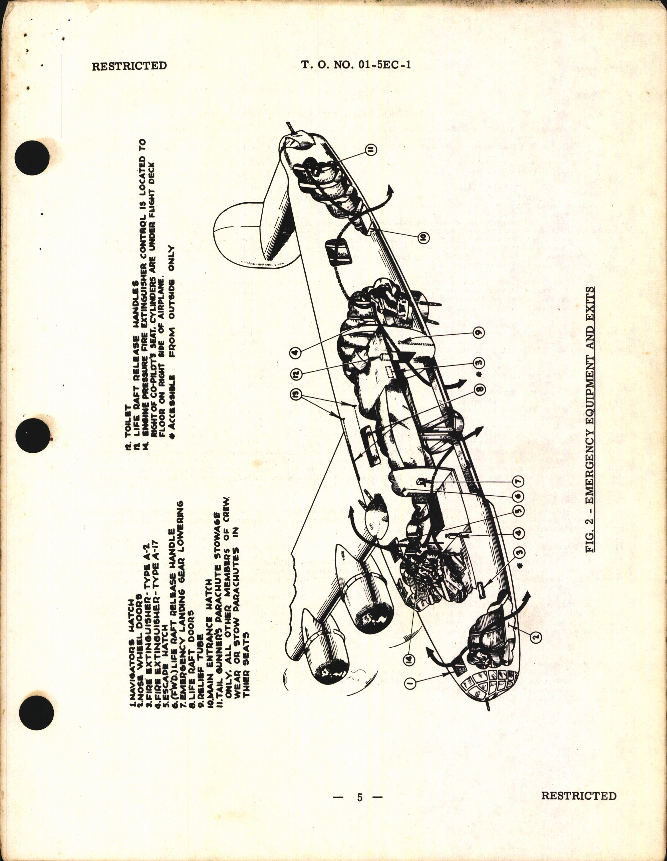 Sample page 7 from AirCorps Library document: Operation and Flight Instructions for B-24C and D