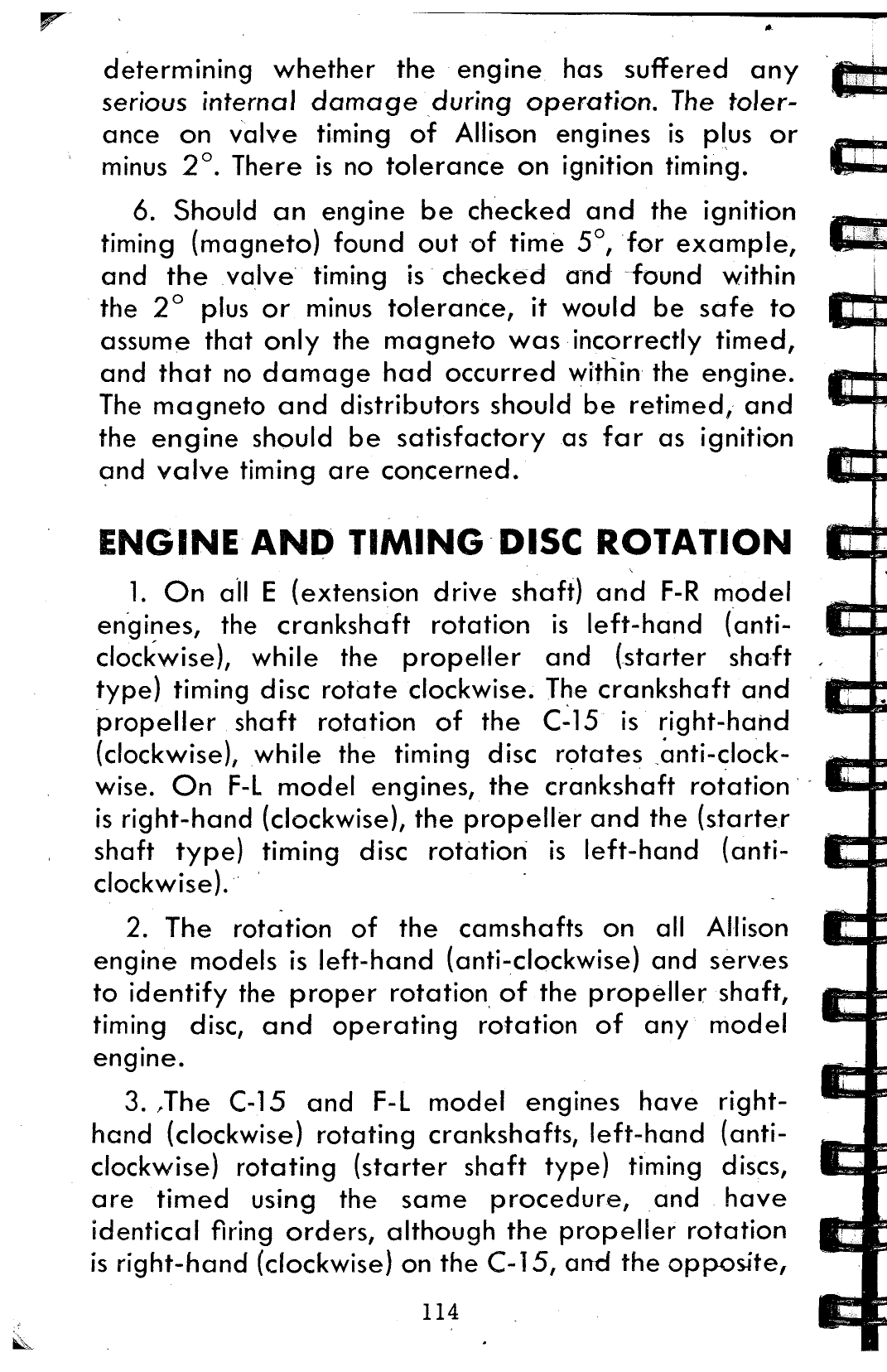 Sample page 119 from AirCorps Library document: Operators Manual - Allison V-1710 Engine Installation