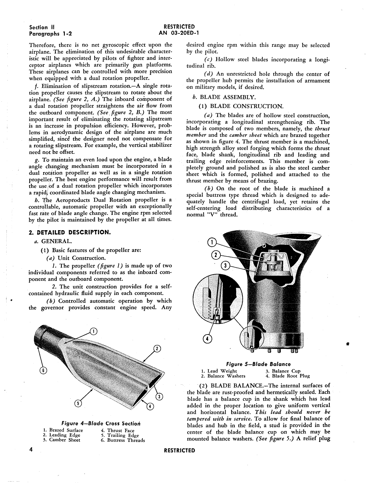 Sample page 6 from AirCorps Library document: Overhaul Manual Aeroproducts AD7562