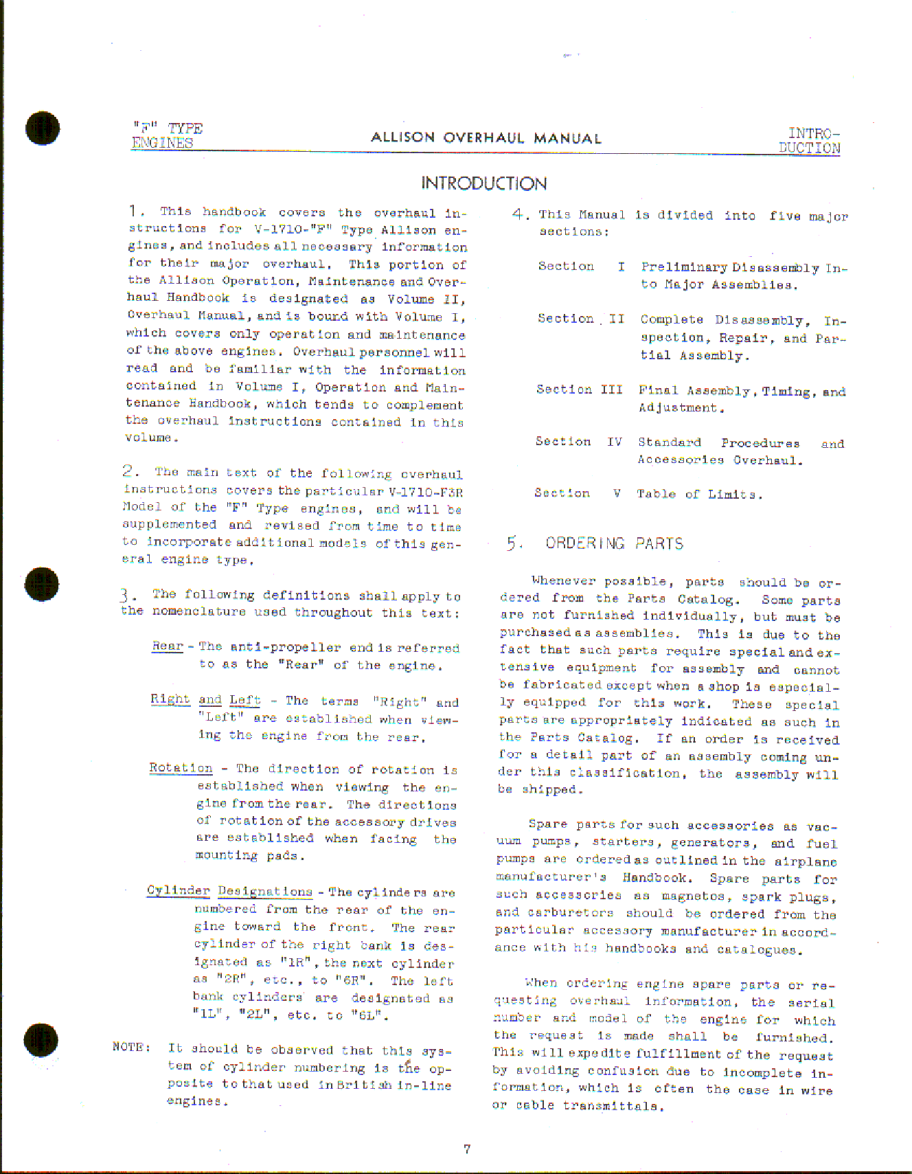Sample page 80 from AirCorps Library document: Operation Maintenance & Overhaul Handbook - Allison V-1710-F Engines