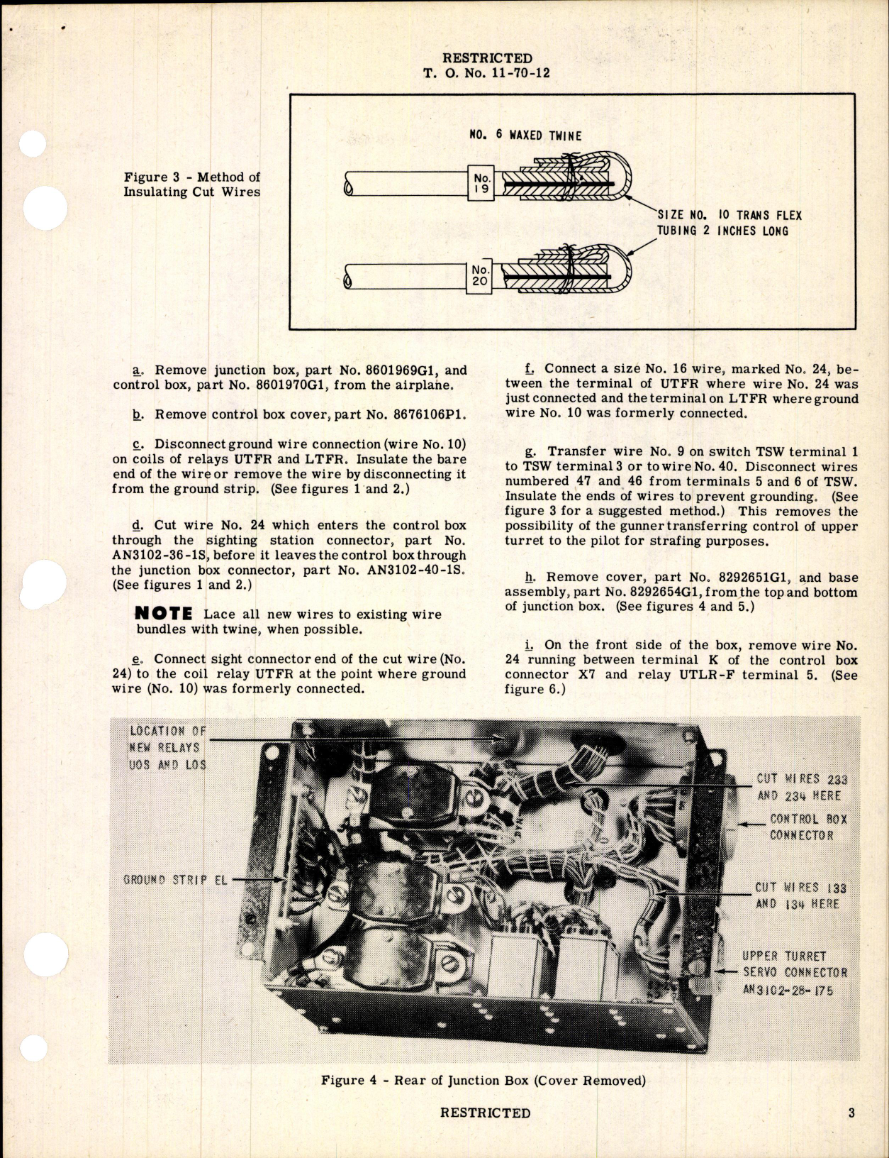 Sample page 3 from AirCorps Library document: Installation of Out of Synchronism Relays