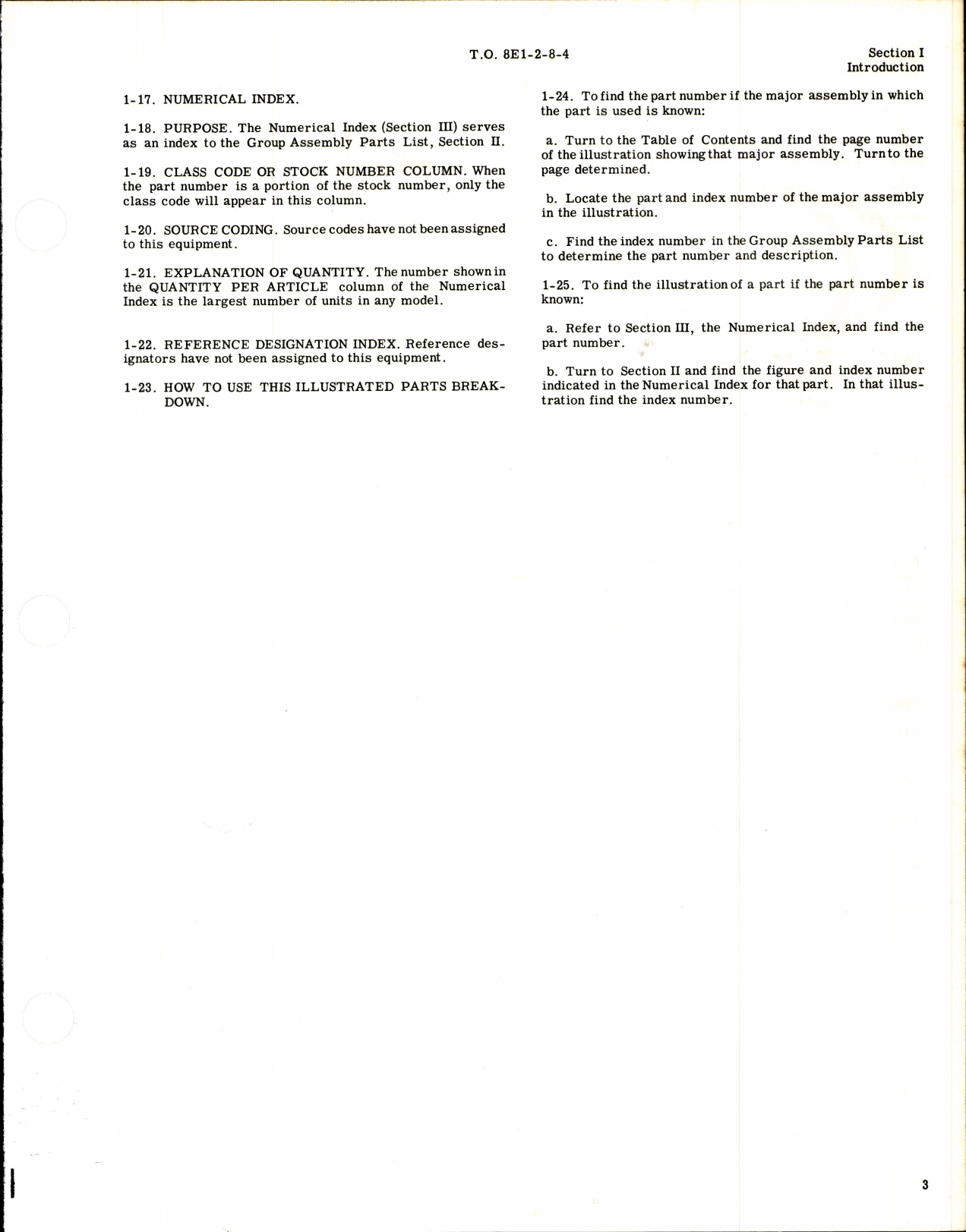 Sample page 3 from AirCorps Library document: Parts Breakdown for Opposite Polarity Ignition System